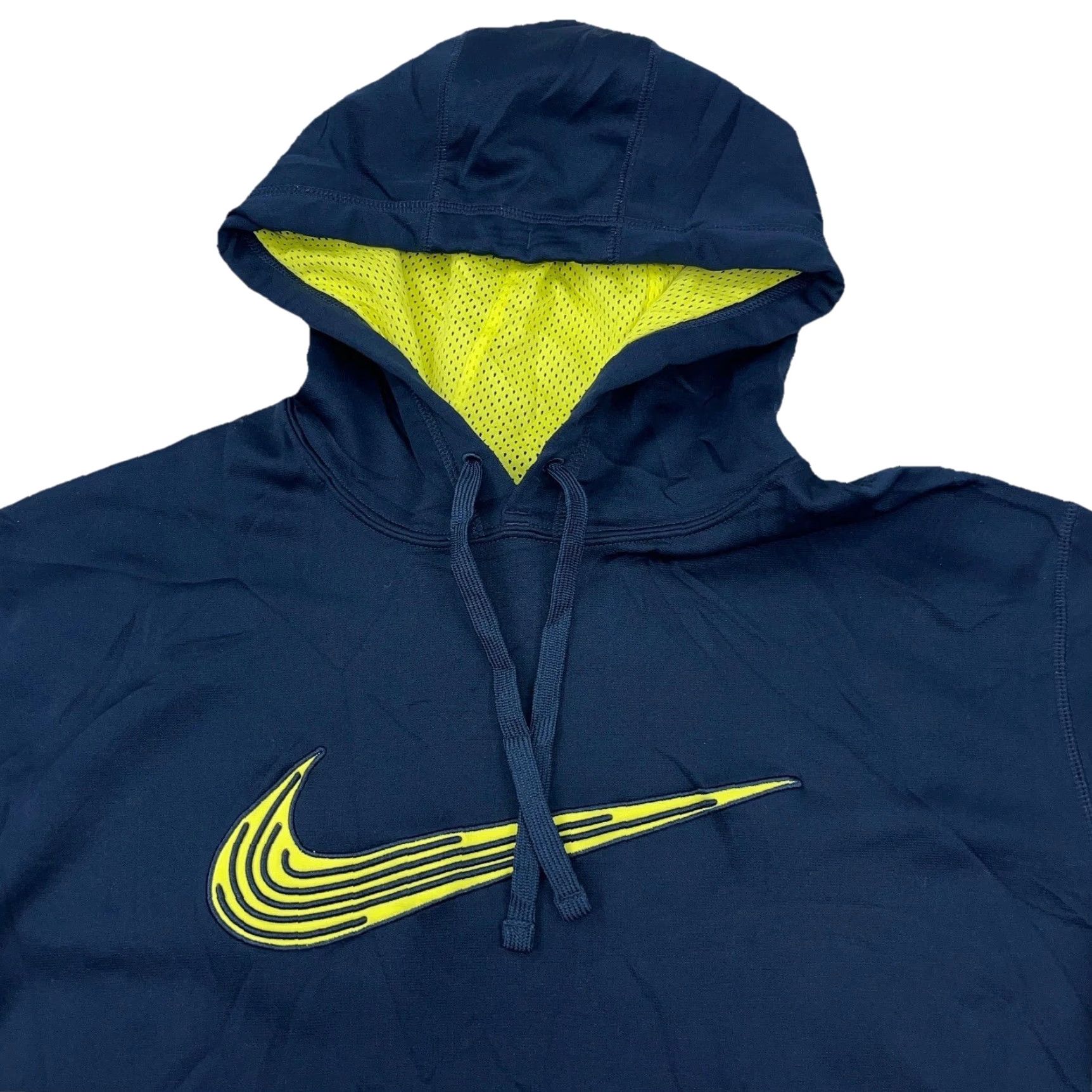 Nike Nike Hoodie Men XL Black Yellow Sweatshirt Sweater Therma Performance Size US XL / EU 56 / 4 - 2 Thumbnail