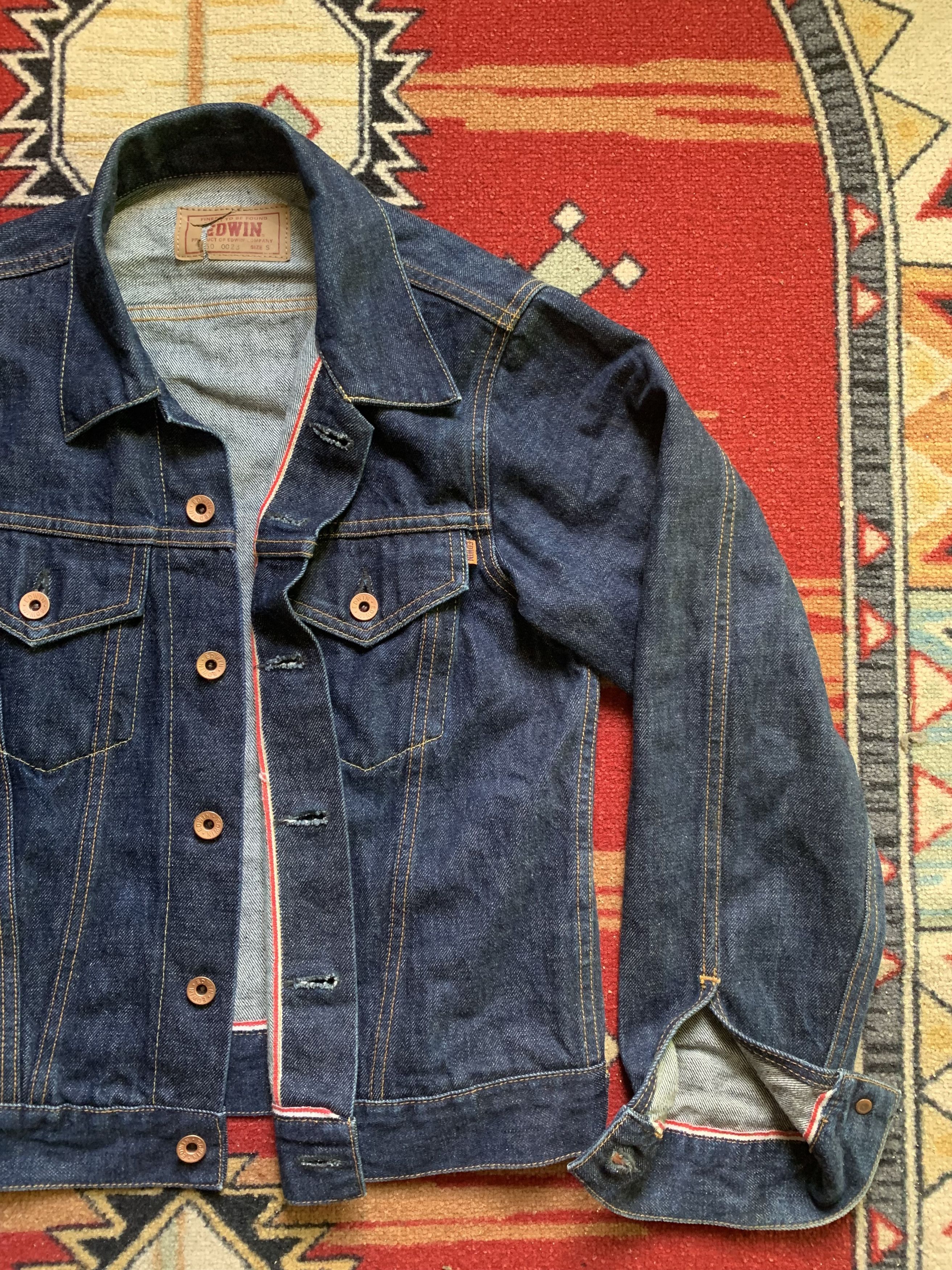 Edwin Vintage Edwin 5550 Jacket Selvedge Size US S / EU 44-46 / 1 - 3 Thumbnail