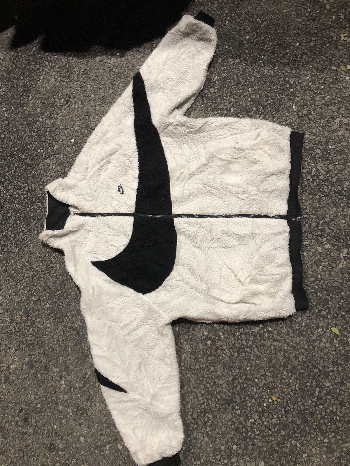 Nike × Vintage Nike big swoosh reversible Size US XL / EU 56 / 4 - 1 Thumbnail