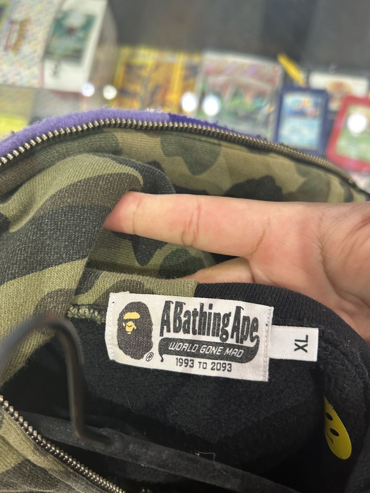 Bape Bape 1st camo tiger zip up Size US XL / EU 56 / 4 - 13 Thumbnail