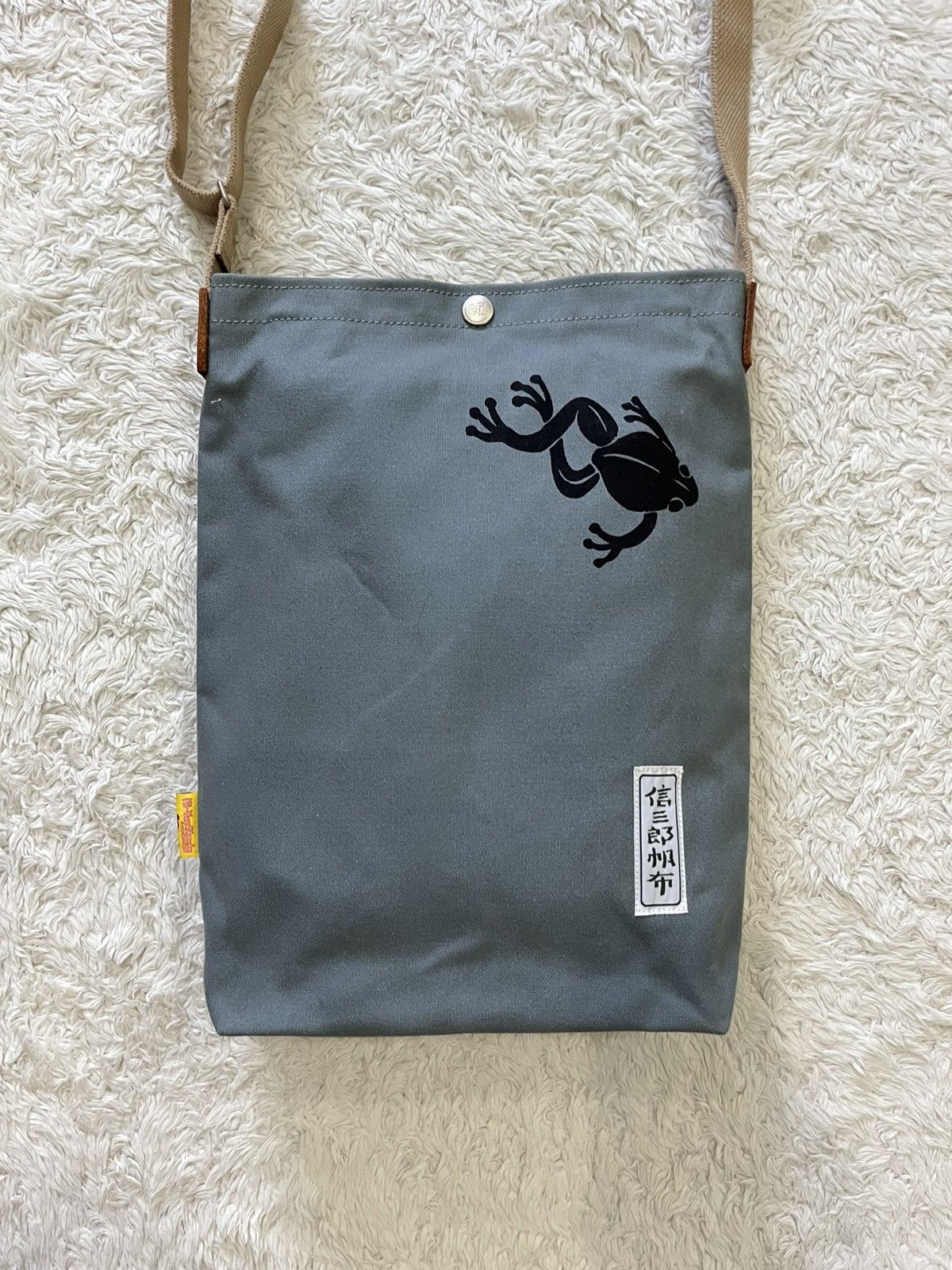 Ichizawa Shinzaburo Hanpu ichizawa shinzaburo hanpu x ki-yan stuzio canvas sling bag Size ONE SIZE - 2 Thumbnail