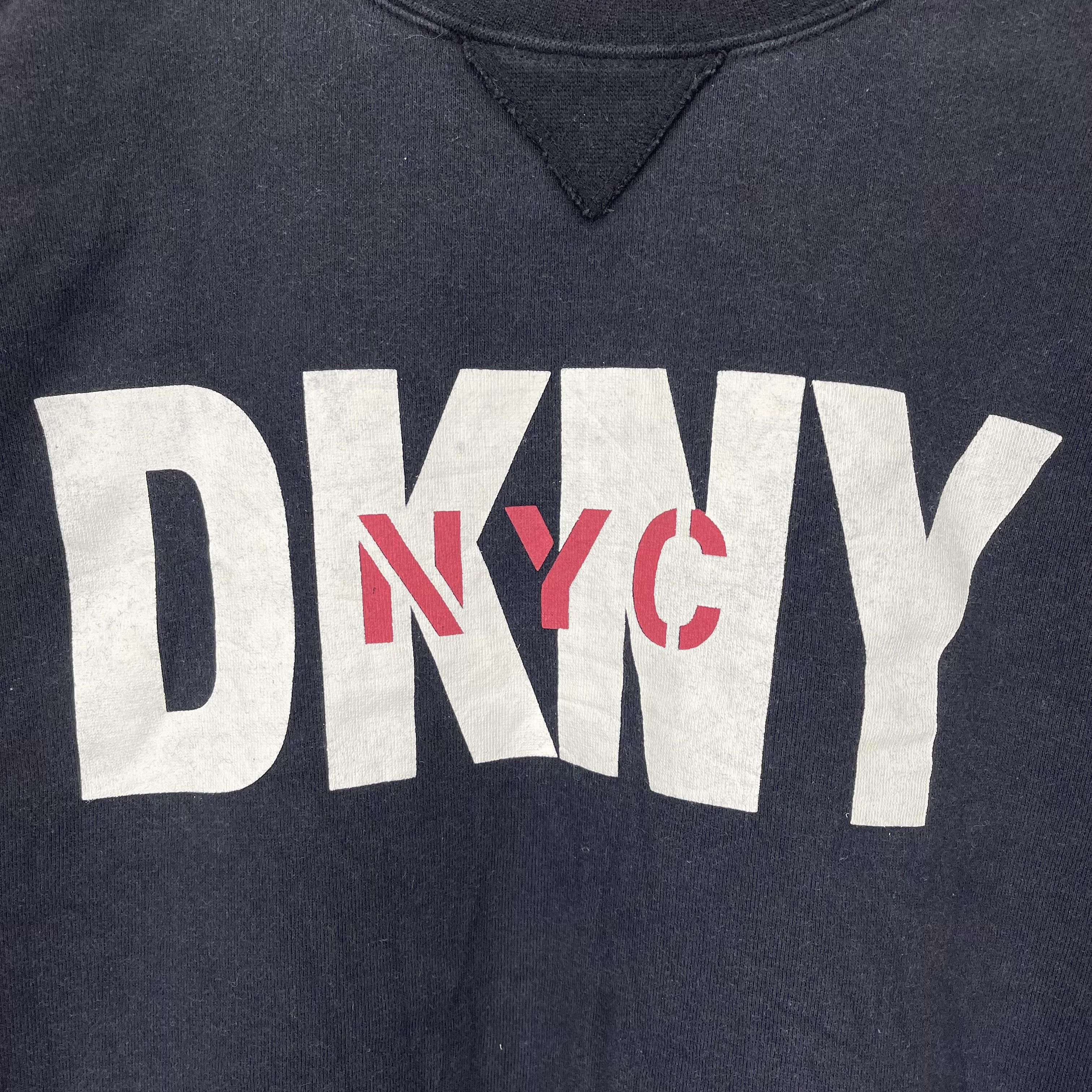 DKNY 90s Vintage DKNY NYC Crew Neck Sweatshirt #1379/AV Size US XL / EU 56 / 4 - 3 Thumbnail