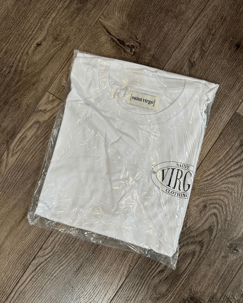 Other Saint Virgo Crest Team Boxy T-Shirt - White - Size Medium Size US M / EU 48-50 / 2 - 4 Thumbnail
