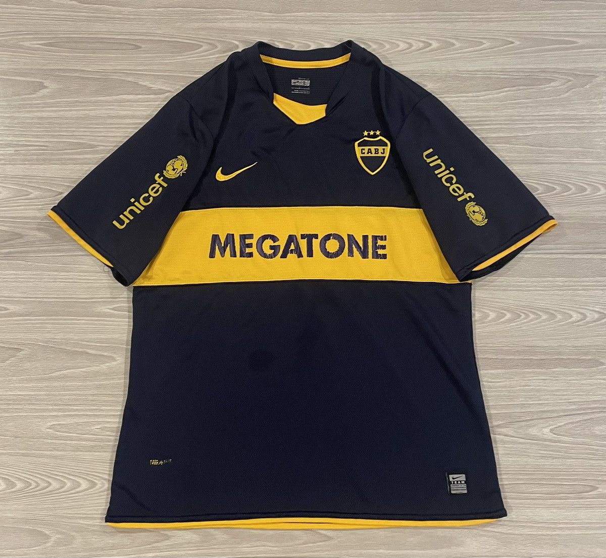 Nike 2007/08 Boca Juniors Soccer Jersey Men’s Size Large