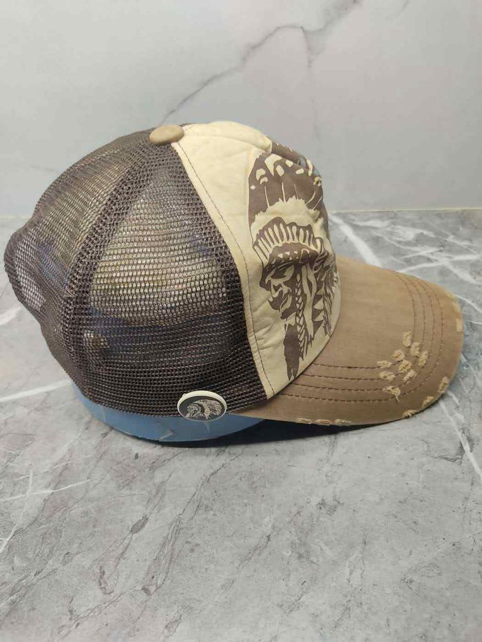 Japanese Brand Vintage Nativetribe Winner Distressed Style Trucker Hat Size ONE SIZE - 4 Thumbnail