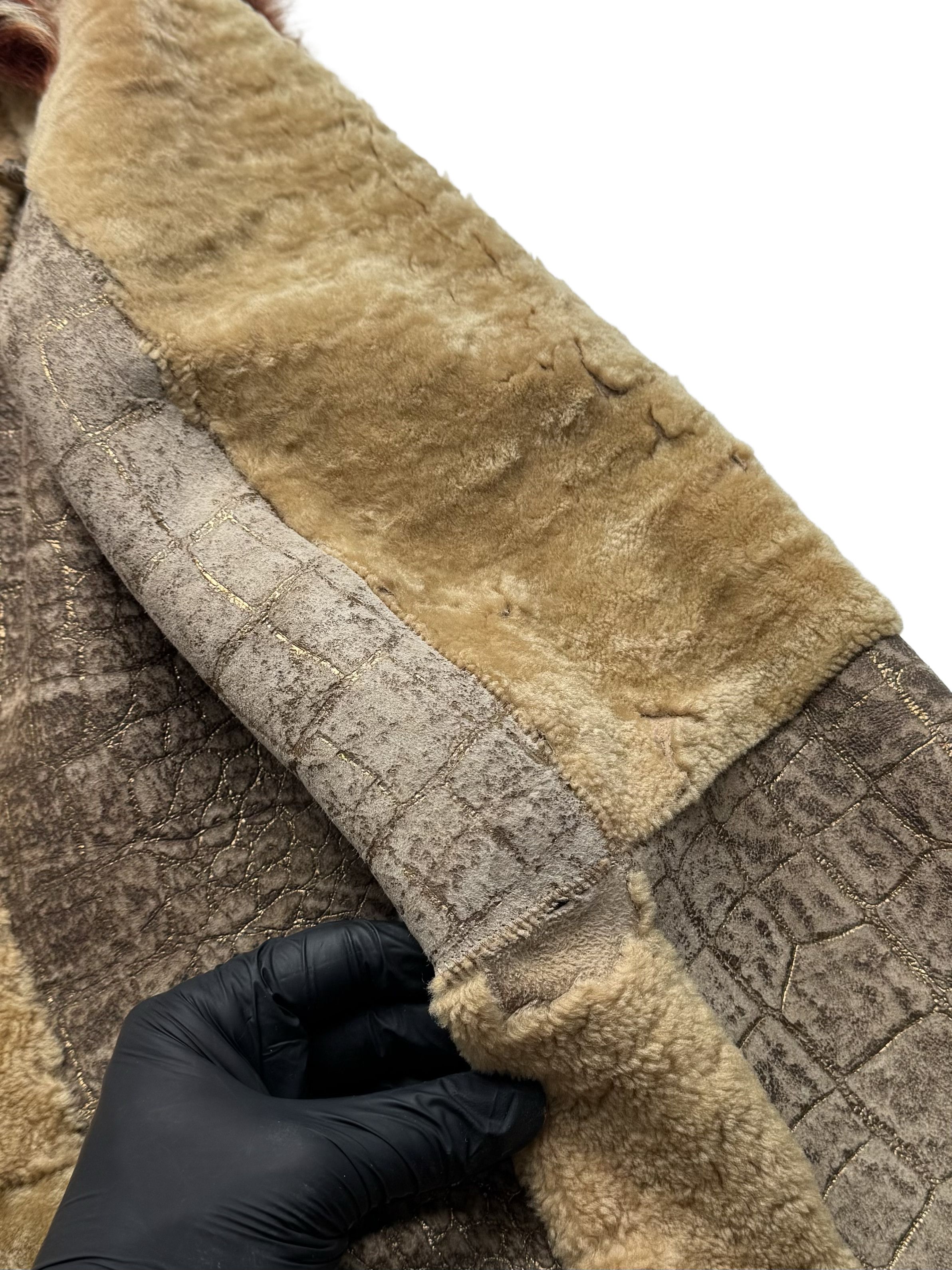 Vintage Vintage Real Sheepskin Coat Size L / US 10 / IT 46 - 19 Thumbnail