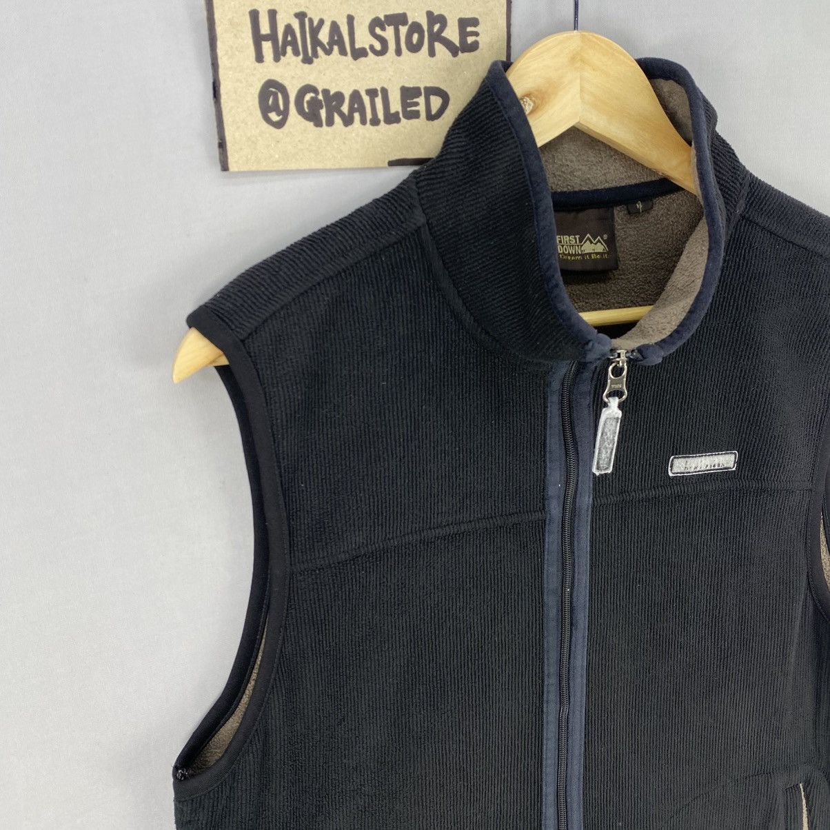 Japanese Brand Vintage Y2k First Down USA Fleece Vest Size US S / EU 44-46 / 1 - 2 Thumbnail