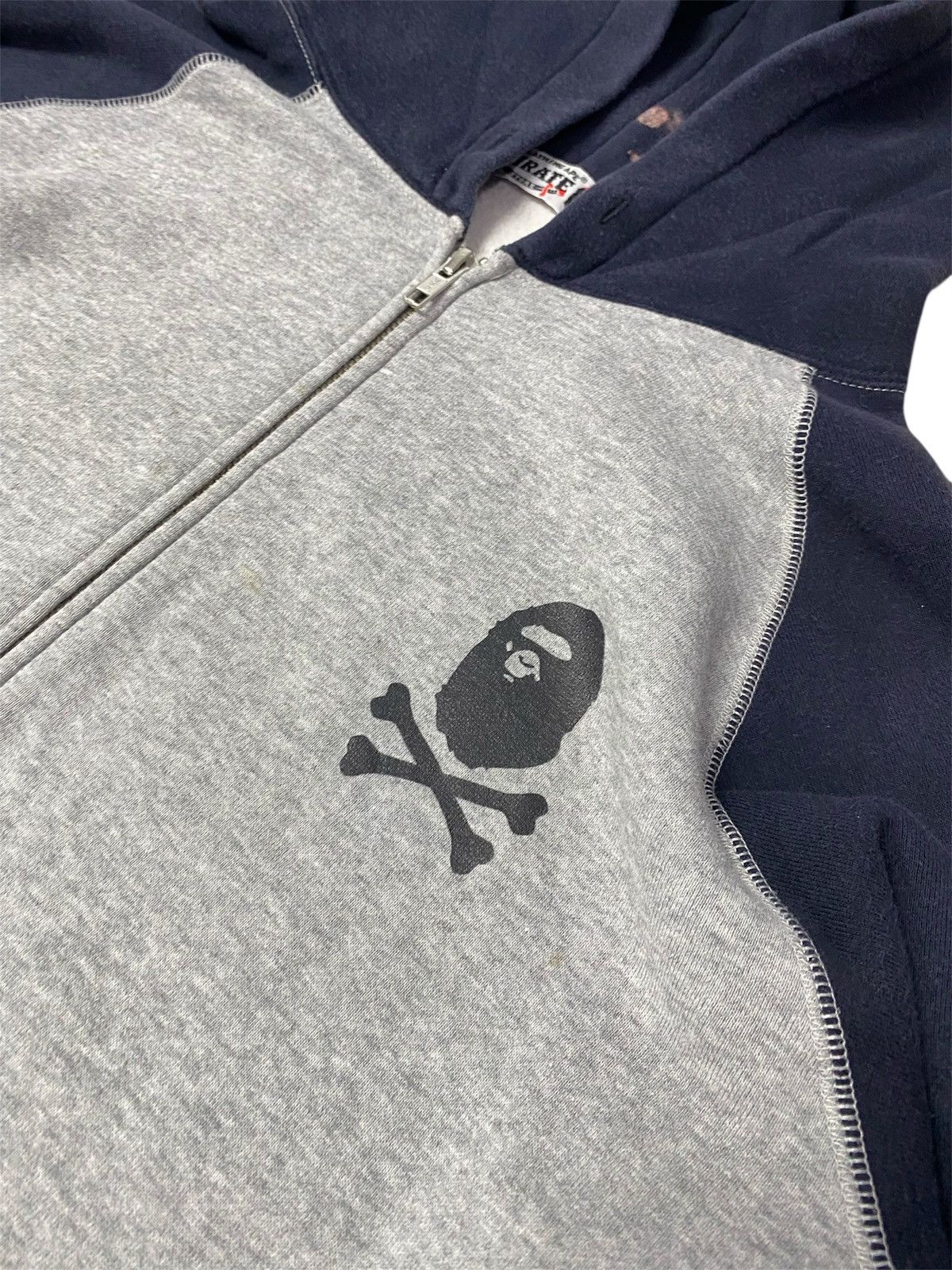 Bape A Bathing Ape (BAPE) Pirate Store Crossbones full zip hoodie Size US M / EU 48-50 / 2 - 3 Thumbnail