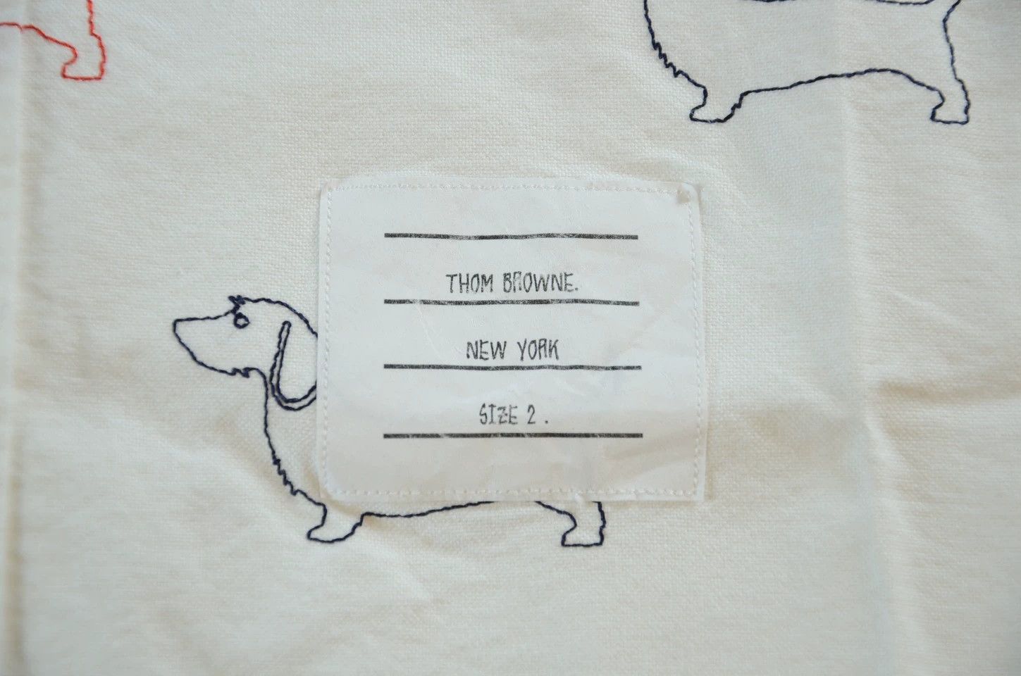 Thom Browne Thom Browne Dachshund Embro Runway Oxford White Shirt Size 2 Size US M / EU 48-50 / 2 - 3 Thumbnail