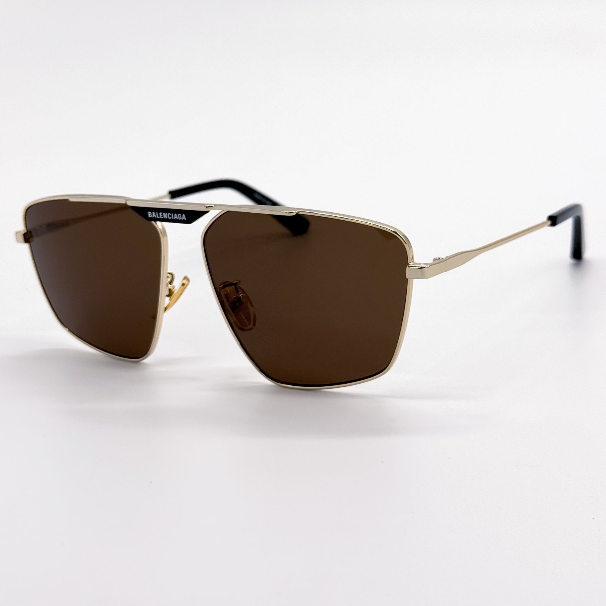 Balenciaga NEW BALENCIAGA SUNGLASSES BB0246SA 003 GOLD MEN EYEWEAR BALE Size ONE SIZE - 4 Thumbnail