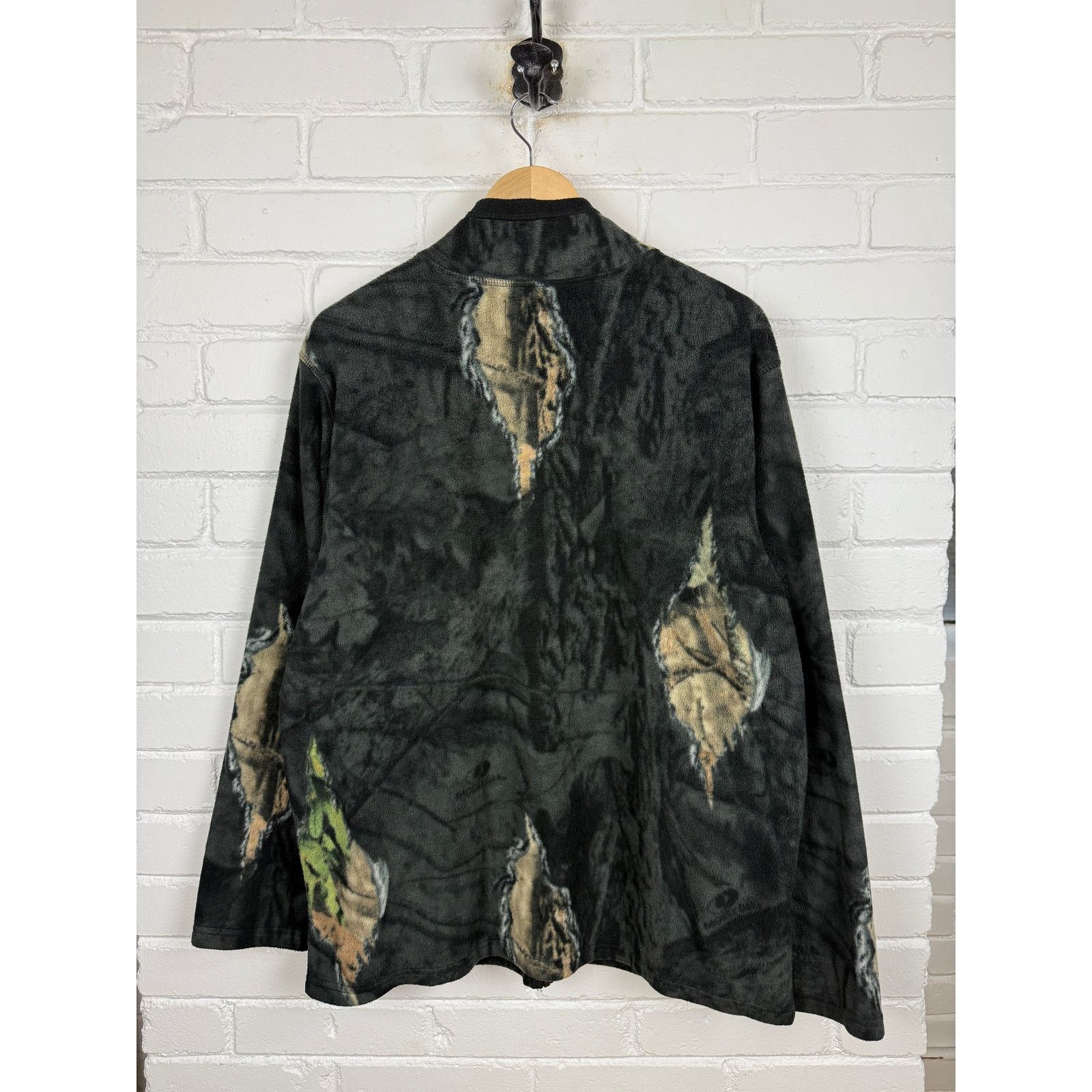 Vintage Mossy Oak Tree Camo Embroidered Logo AOP Sweater Size L Size US L / EU 52-54 / 3 - 2 Thumbnail