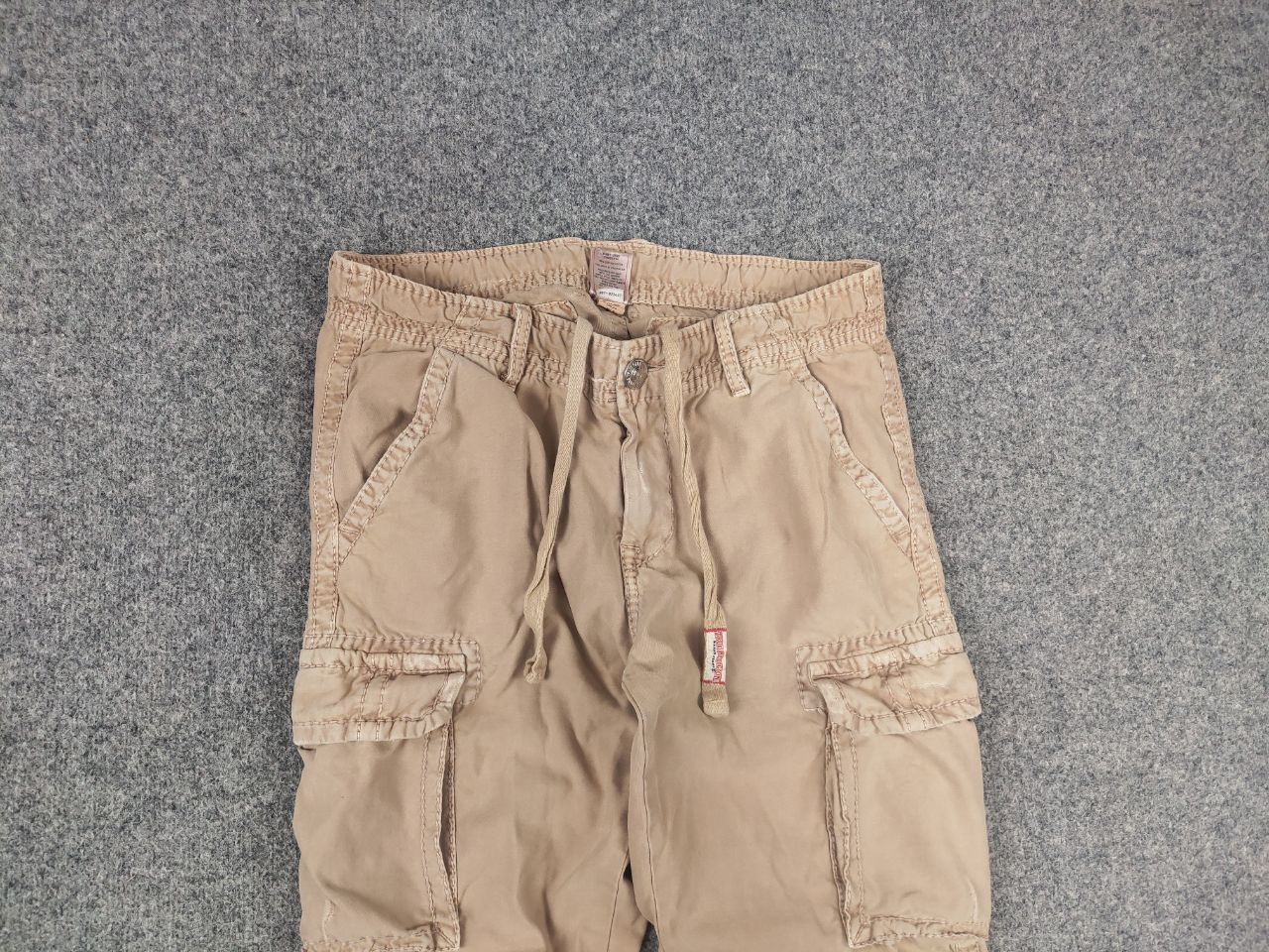 True Religion Vintage True Religion embroidered Faded Cargo Pants Supreme Size US 34 / EU 50 - 8 Thumbnail