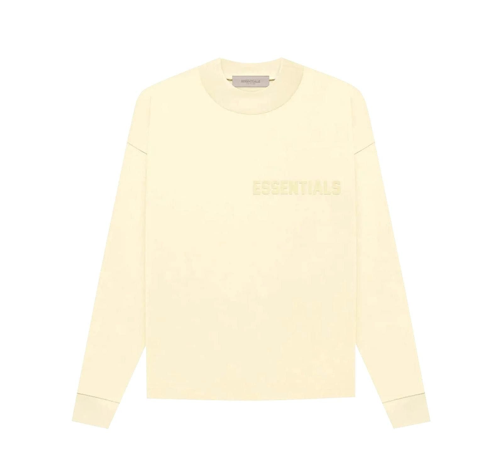 Fear of God Fear of God Essentials L/S Tee Canary Size XL Size US XL / EU 56 / 4 - 2 Thumbnail