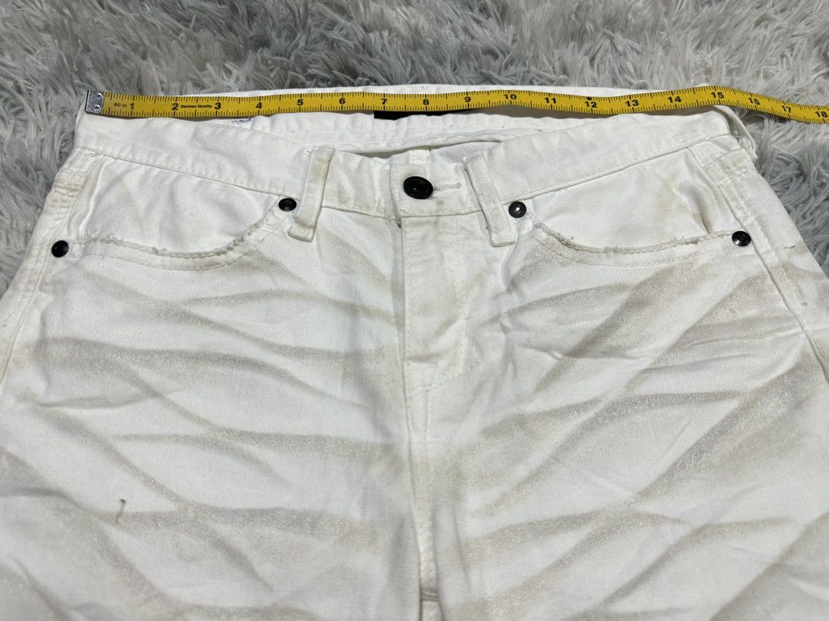 CIVARIZE 🔥Y2K Archived Civarize Clawmark Skinny White Denim Size US 30 / EU 46 - 16 Thumbnail