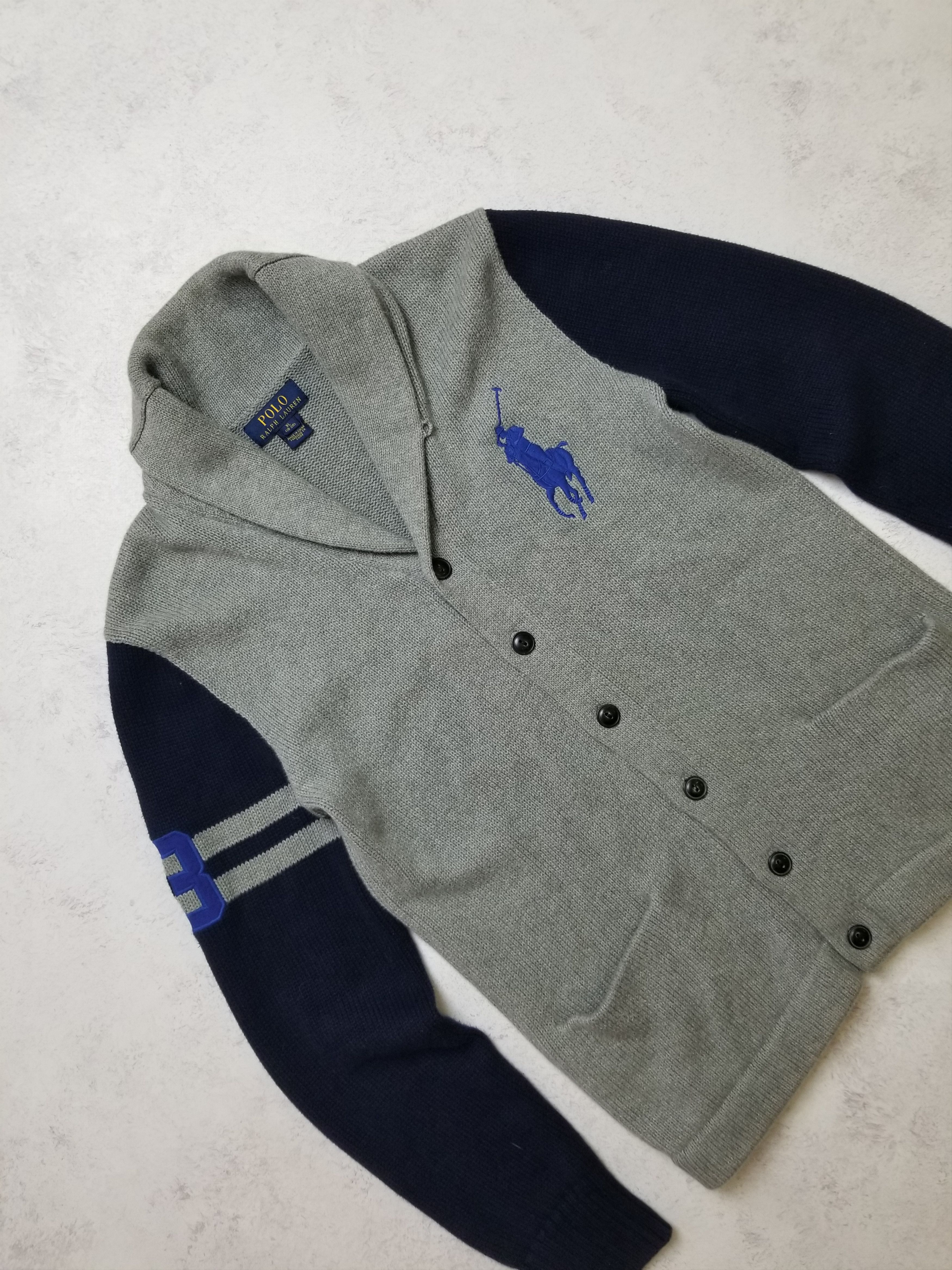 Polo Ralph Lauren POLO Ralph Lauren Cardigan Shawl Collar Youth XL Men's S Size US XS / EU 42 / 0 - 9 Thumbnail