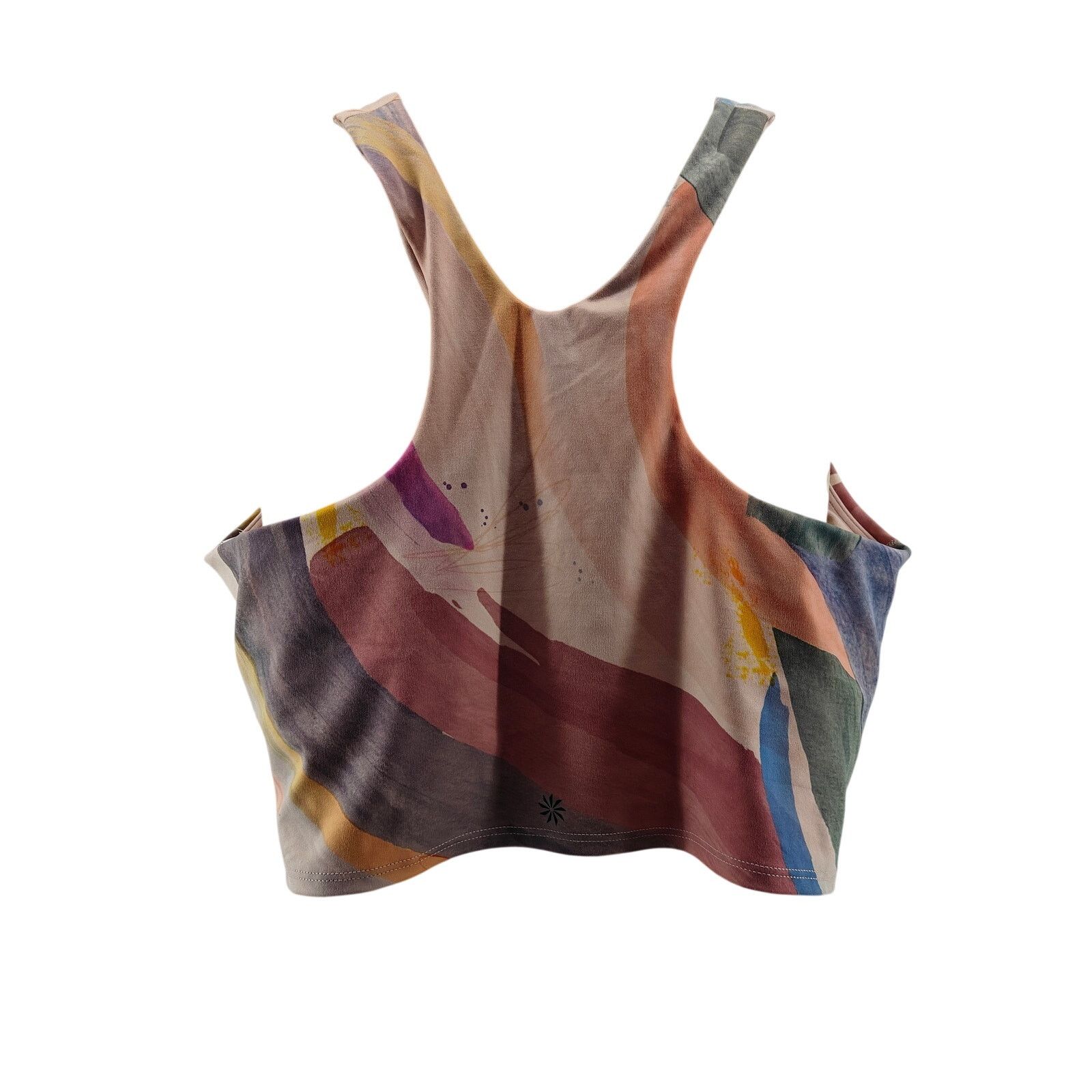 Athleta Athleta Conscious Crop Printed Vibrant Pink Orchid XL Size XL / US 12-14 / IT 48-50 - 4 Thumbnail