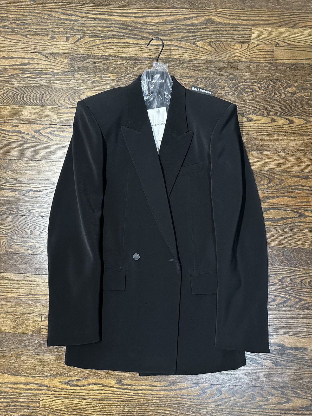 Balenciaga BALENCIAGA S/S19 Shoulder Blazer Size 44R - 1 Thumbnail