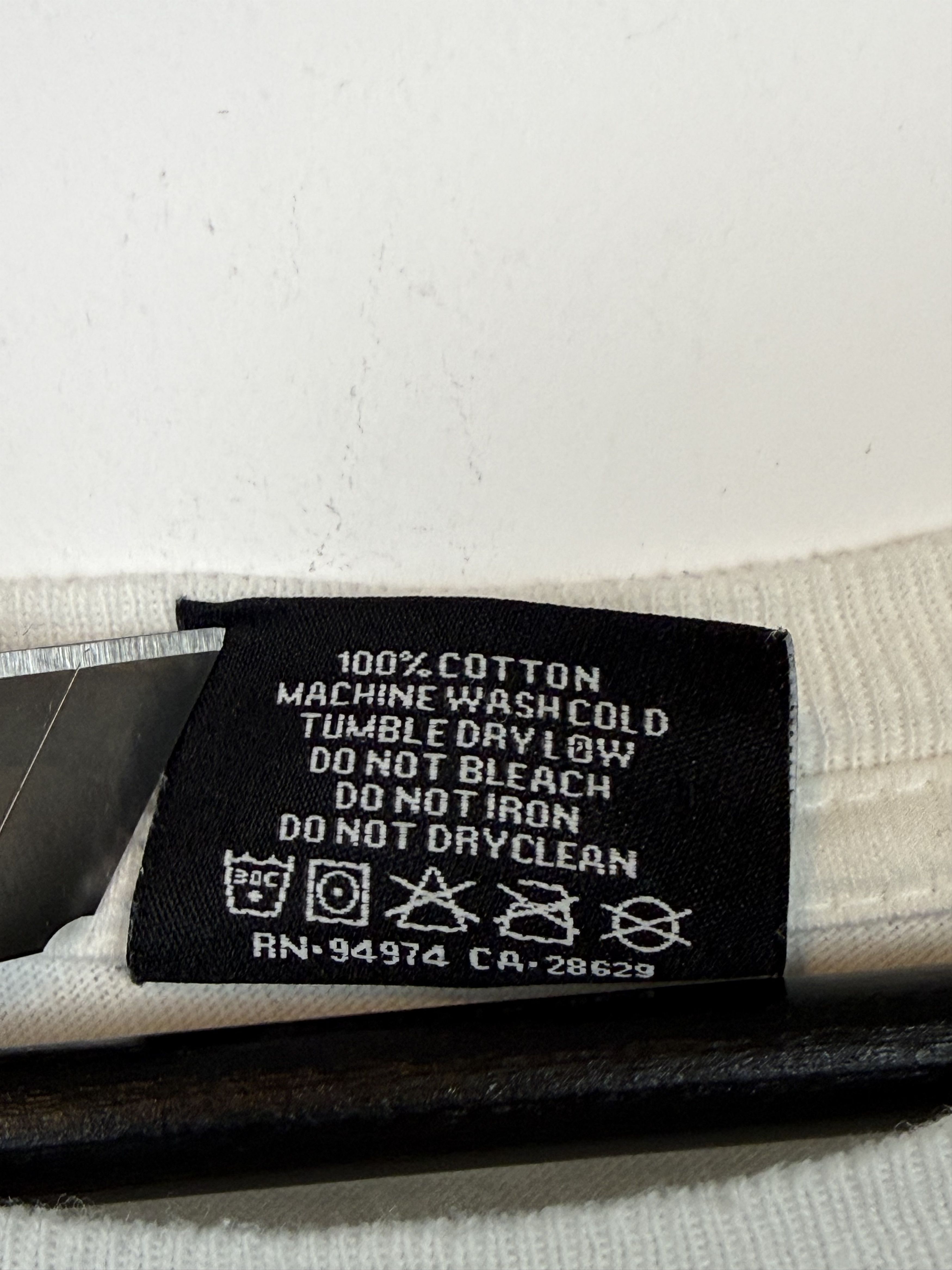 Stussy Stussy Classic Dot Pigment Dyed Long Sleeve White Size M Size US M / EU 48-50 / 2 - 9 Thumbnail