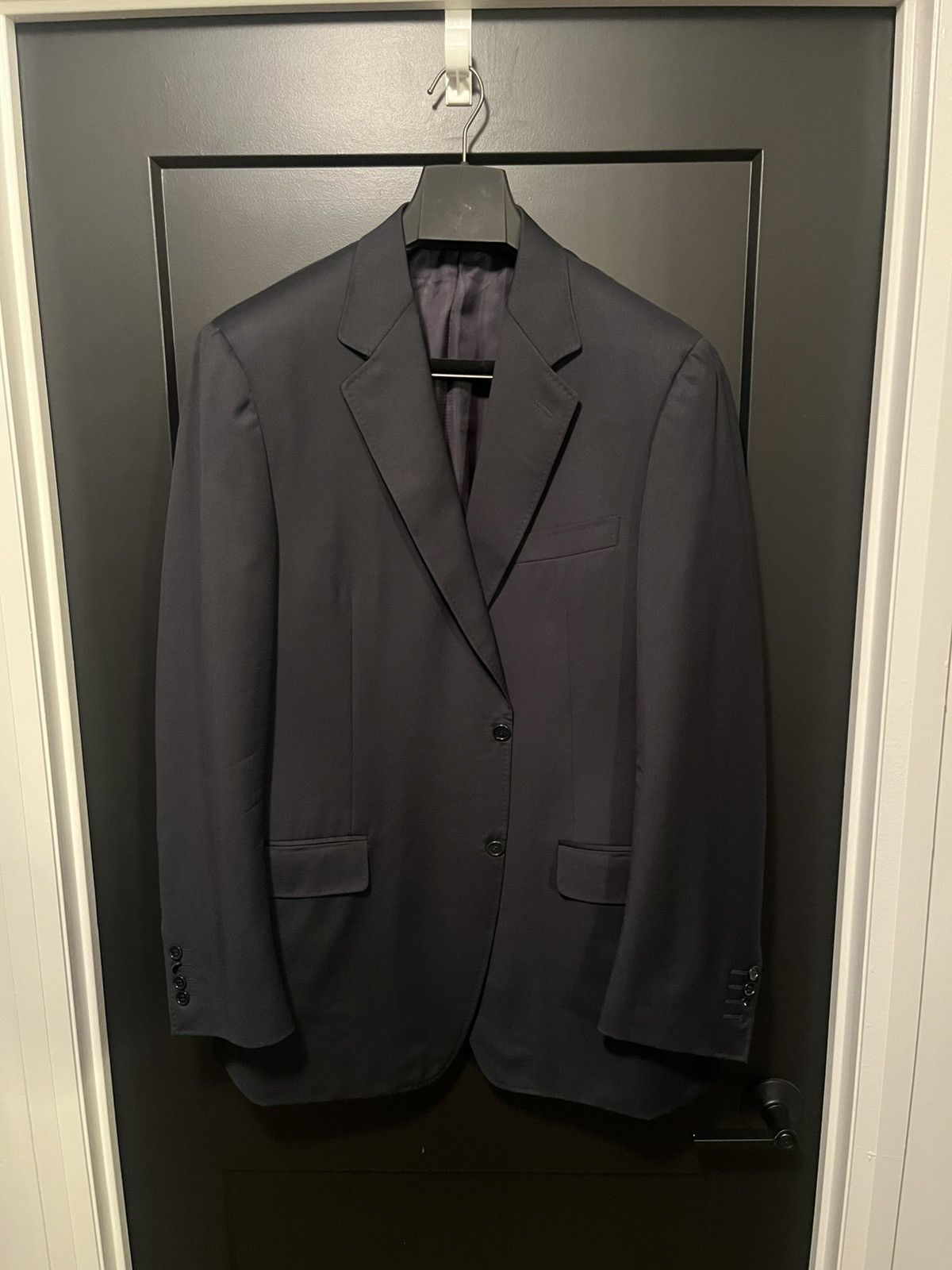 Canali Canali Navy Blazer 44L Size 44L - 1 Thumbnail