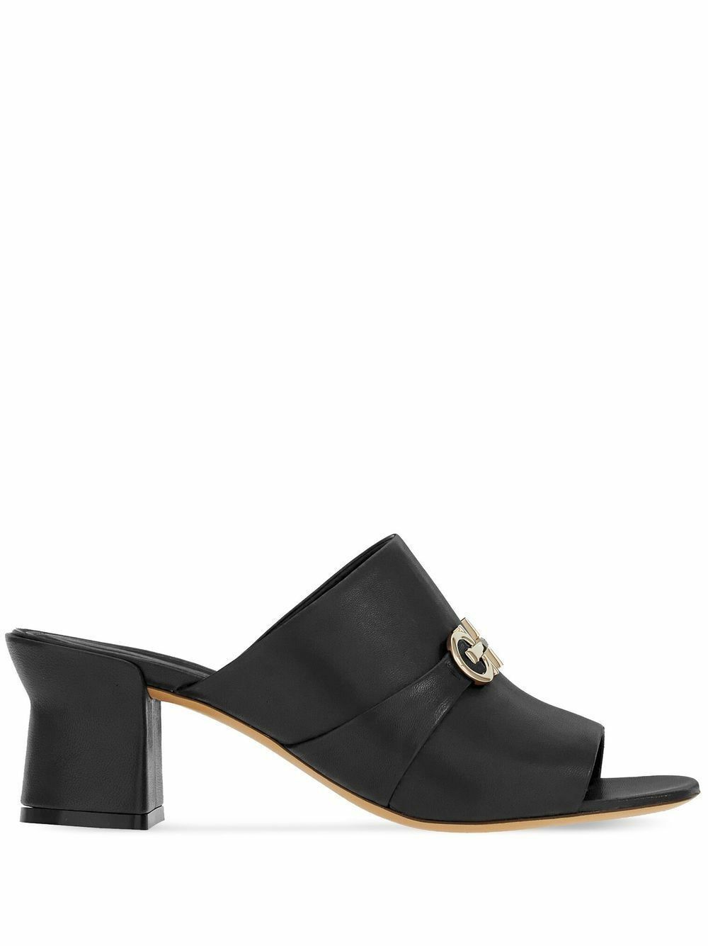 Salvatore Ferragamo o1y0426 Mules in Black Size US 6 / IT 36 - 1 Thumbnail