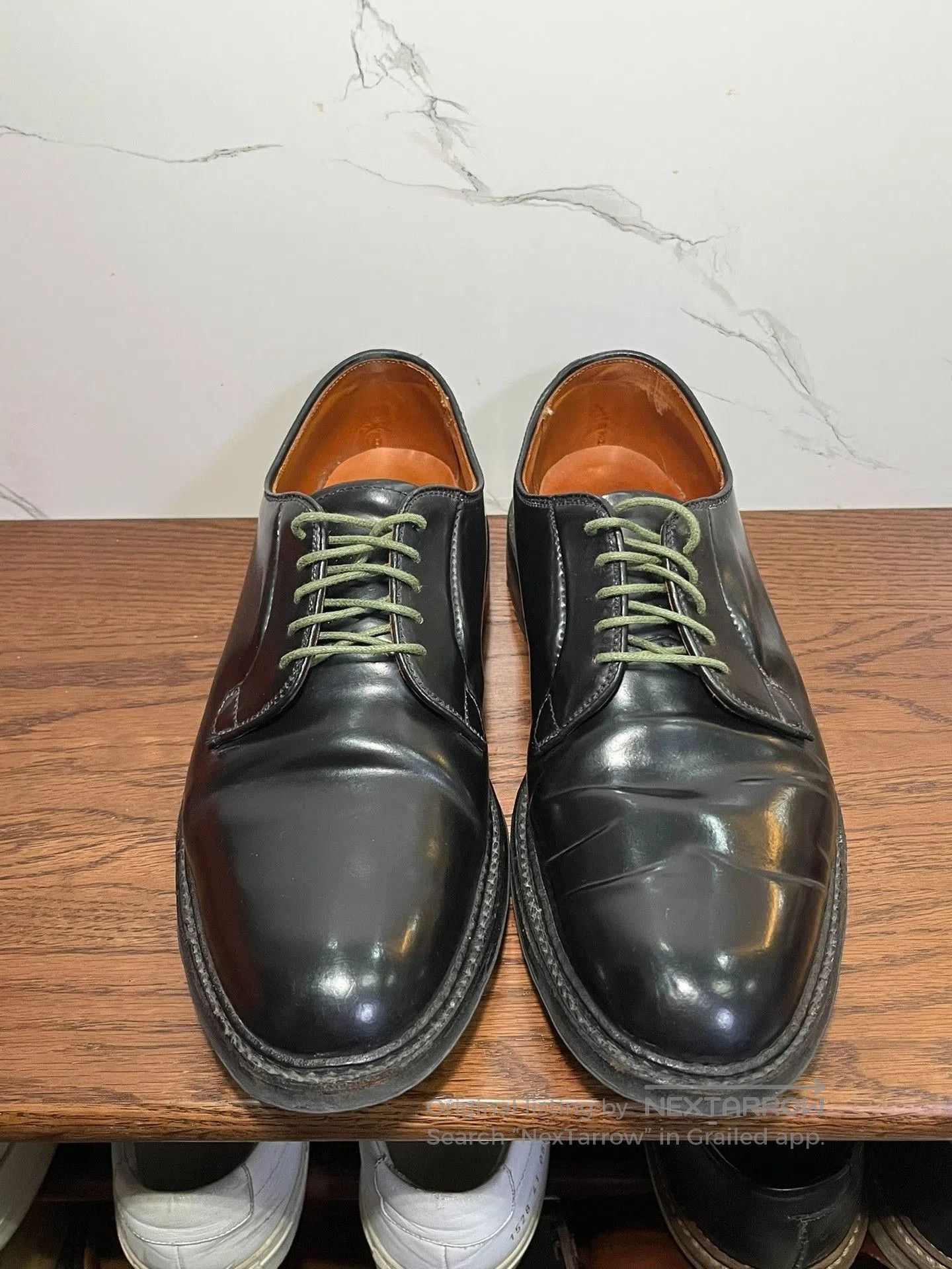 Alden 9901 Shell Cordovan Shoes.