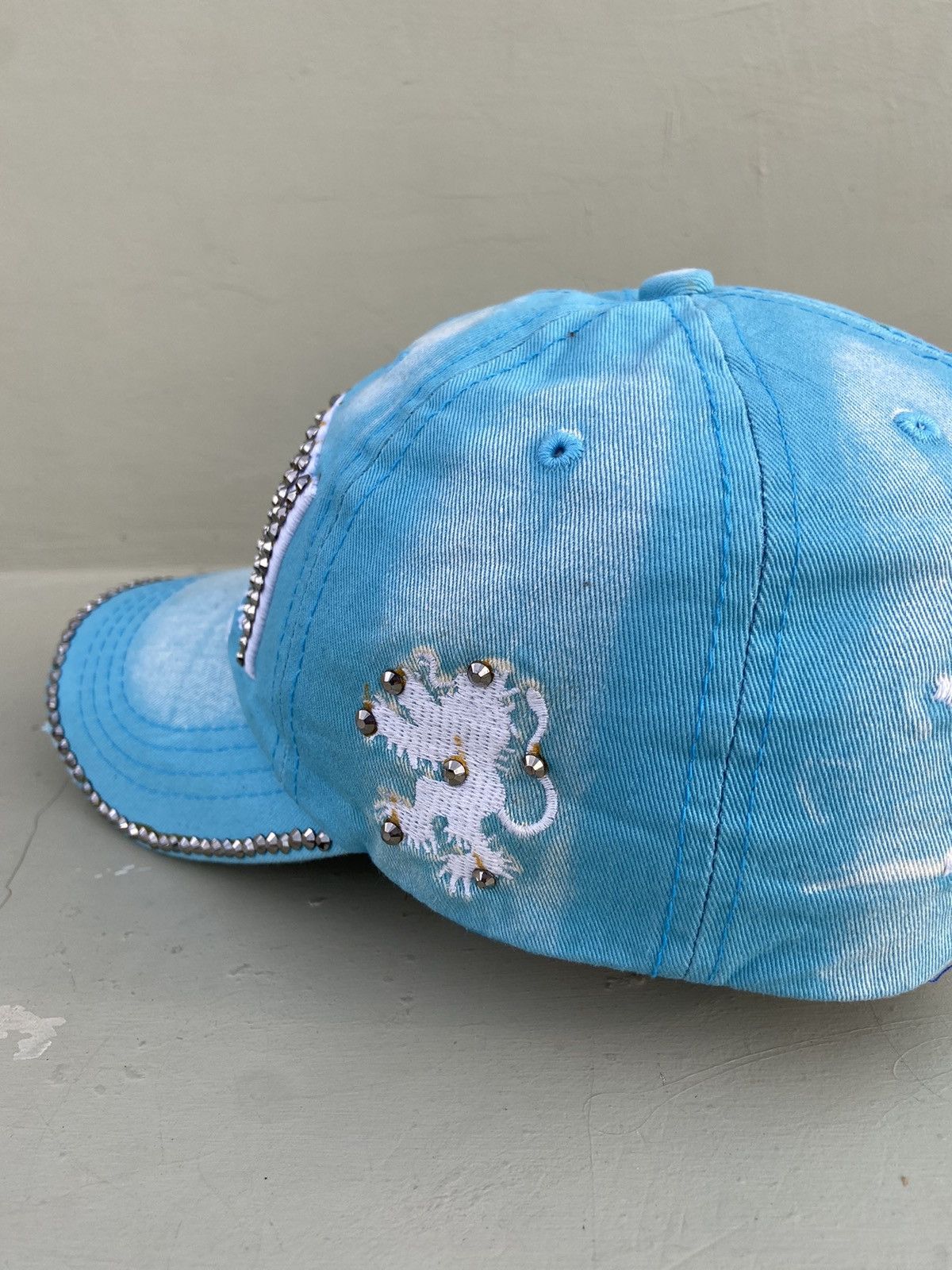 If Six Was Nine 2000s t2cap brooklyn denim hat blue washed Size ONE SIZE - 5 Thumbnail