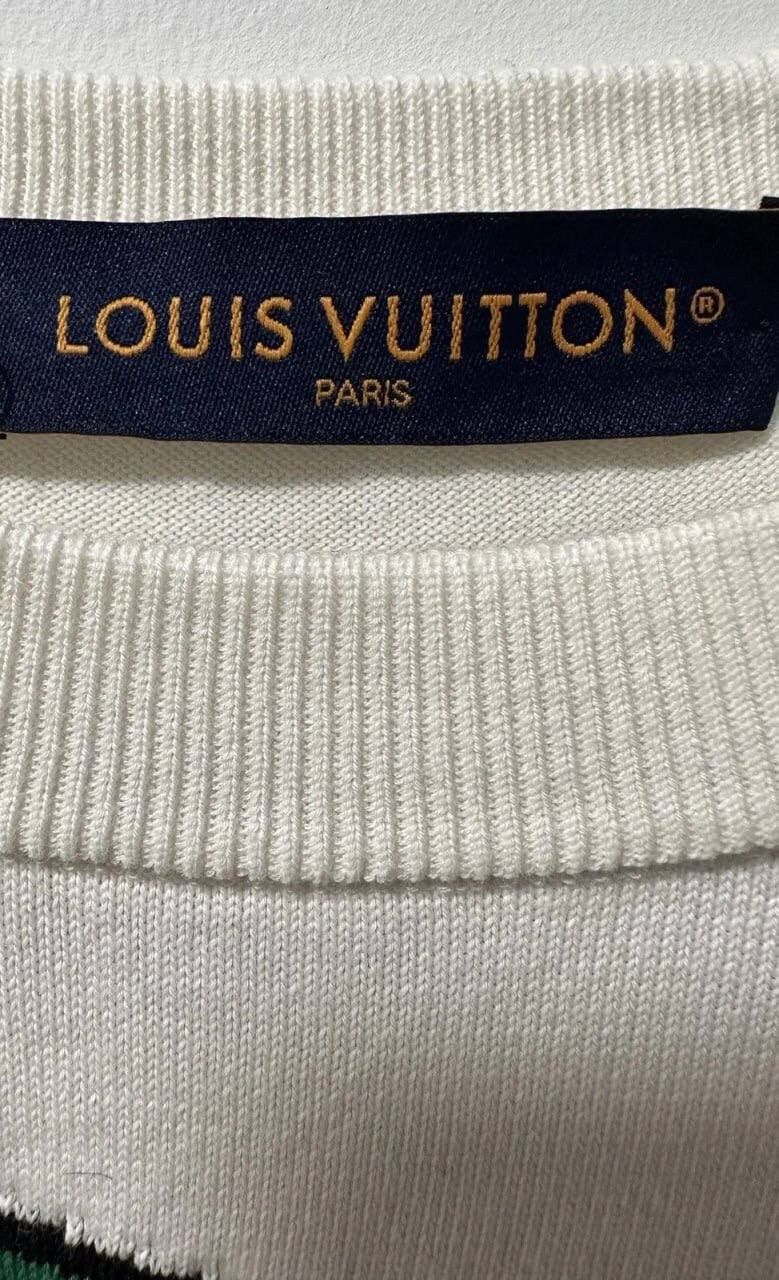 Louis Vuitton Louis Vuitton Monogram Comics Intarsia Size US L / EU 52-54 / 3 - 3 Thumbnail
