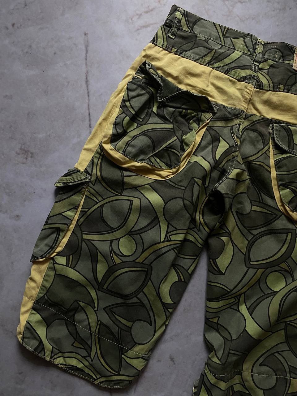 Dirk Bikkembergs × Vintage Vintage Dirk Bikkembergs Cargo Shorts Rare Size US 36 / EU 52 - 4 Thumbnail