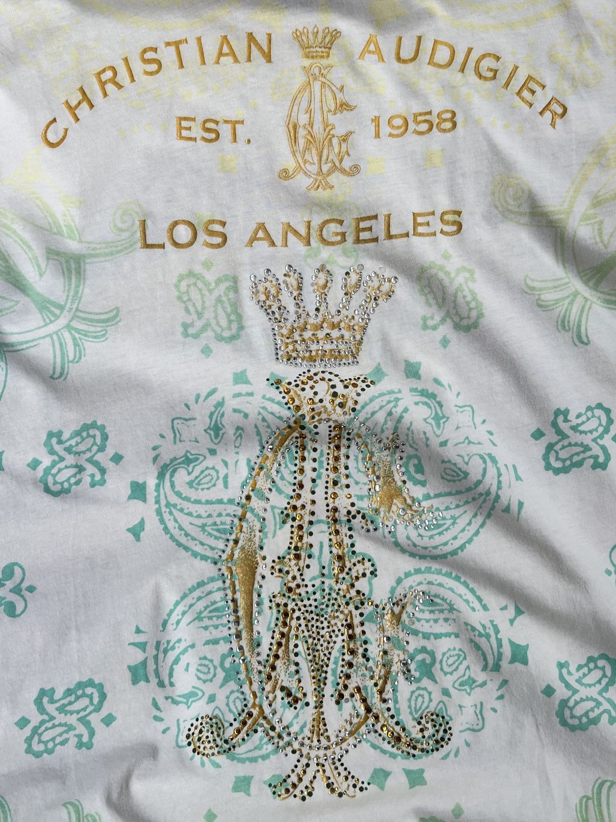 Christian Audigier Vintage Y2K Ed Hardy by Christian Audigier T-Shirt Size US M / EU 48-50 / 2 - 4 Thumbnail
