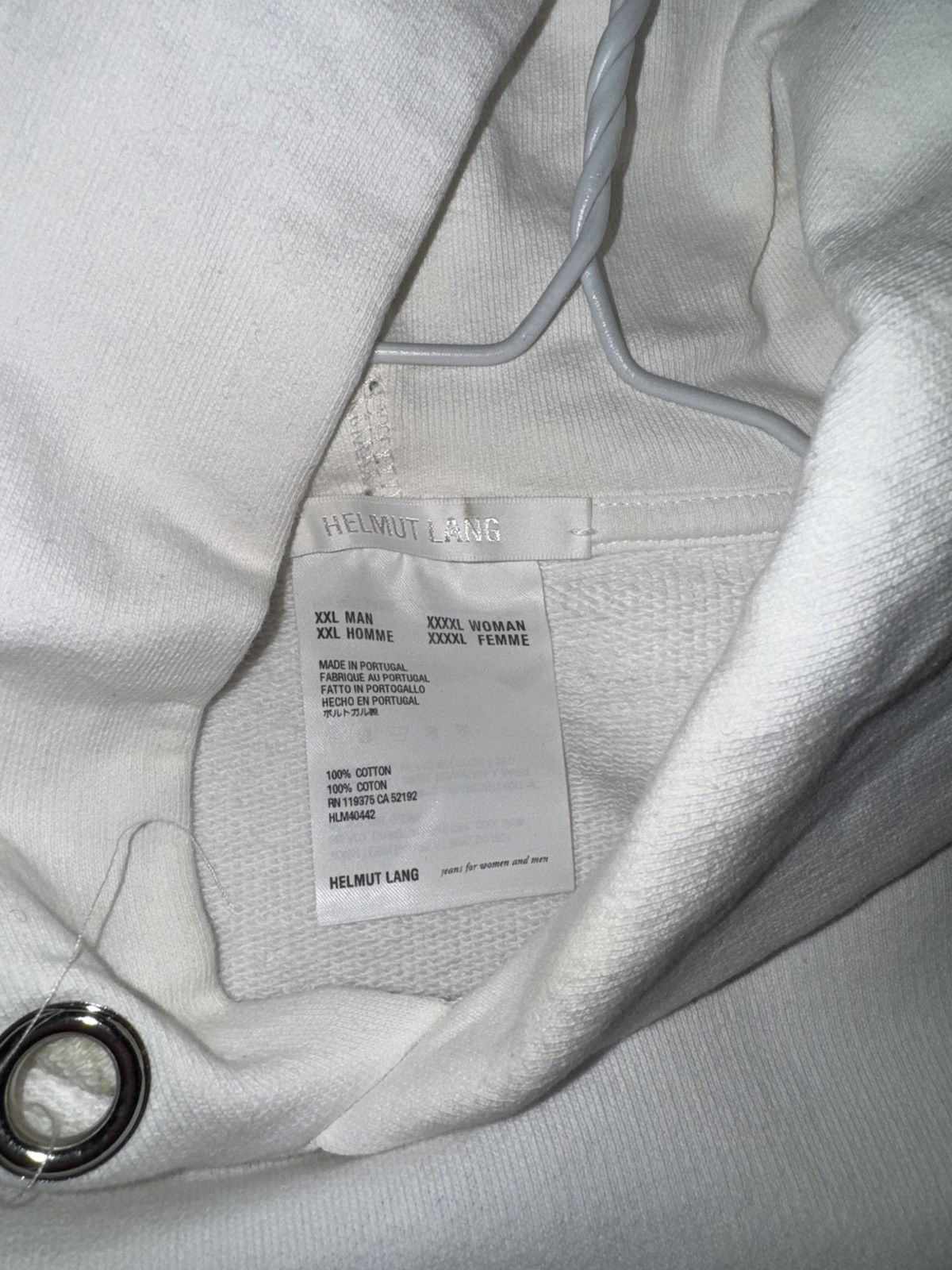 Helmut Lang Helmut Lang Hoodie Size US XXL / EU 58 / 5 - 3 Thumbnail