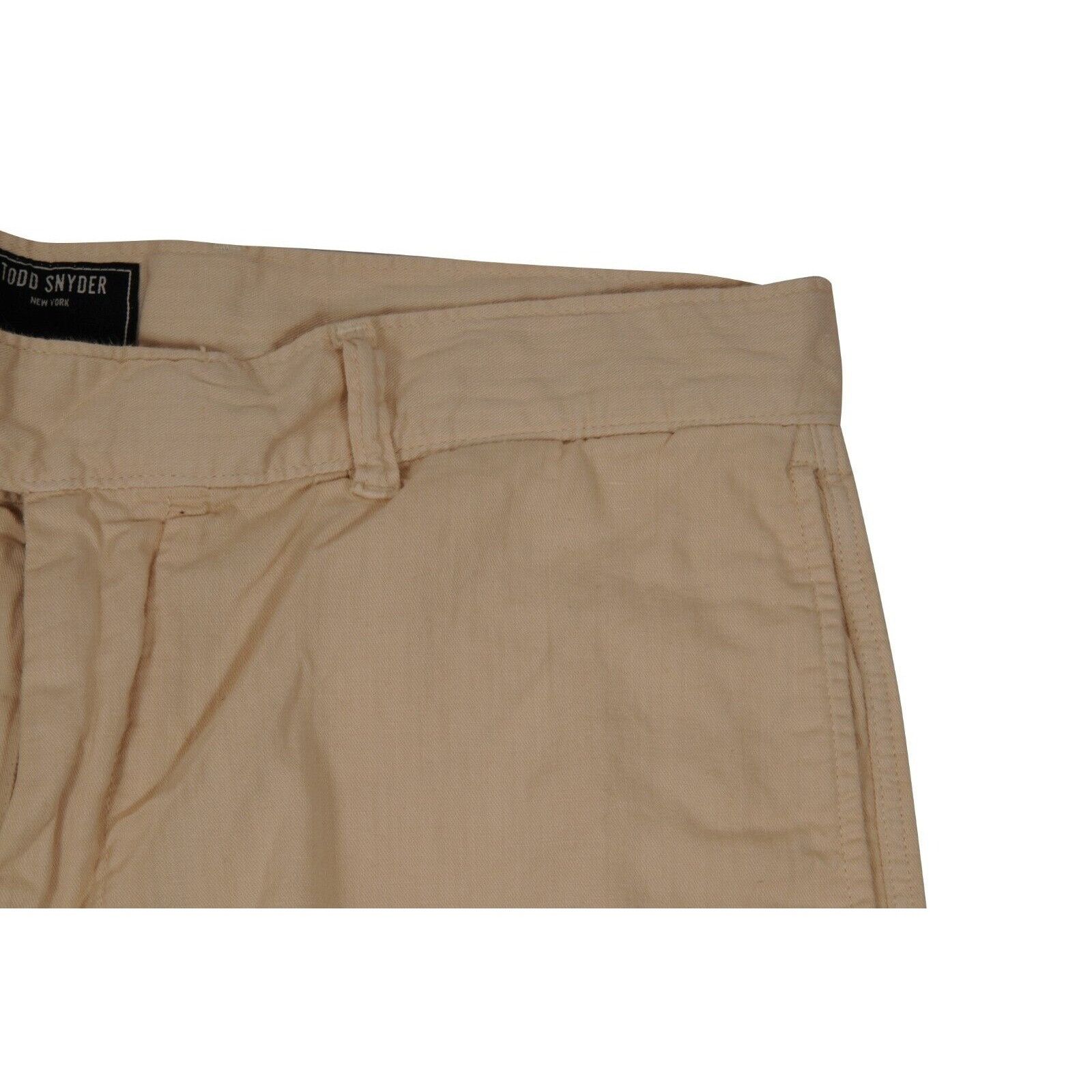 Todd Snyder Shorts Size US 36 Beige Cotton Linen Blend Size US 36 / EU 52 - 8 Thumbnail