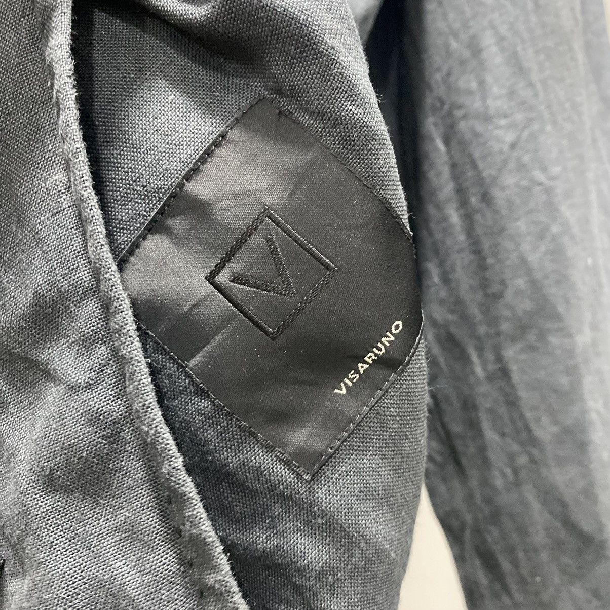 Designer × Japanese Brand 💥Visaruno Linen Chore Jacket Japan Casual LGB Size US M / EU 48-50 / 2 - 6 Thumbnail