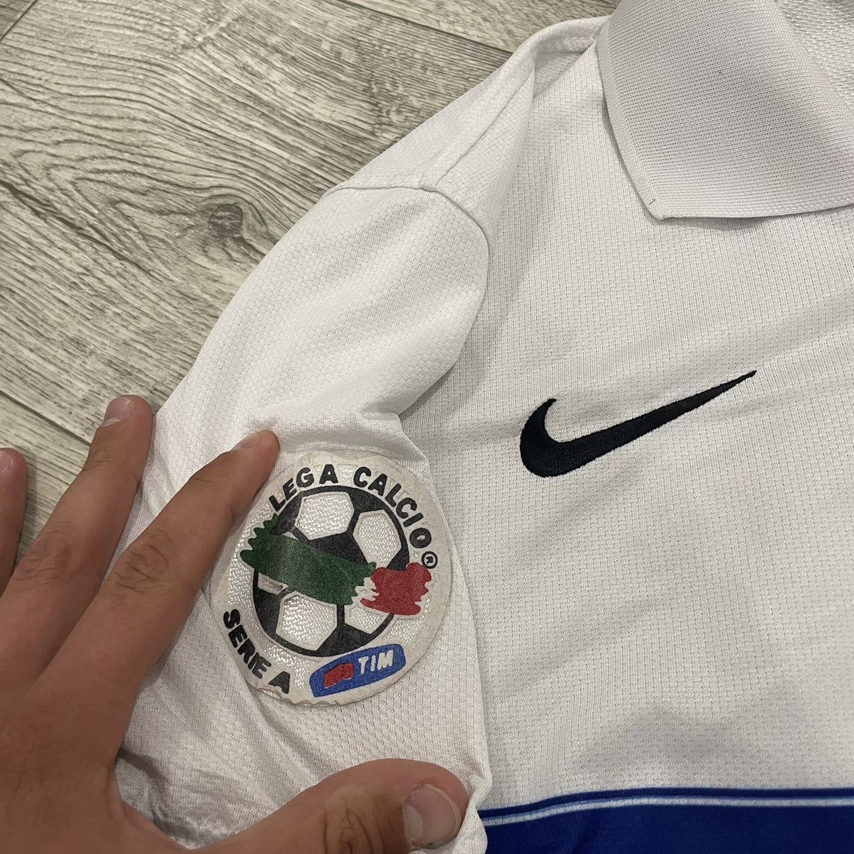 Nike × Pirelli CAMBIASSO 19 NIKE jersey Inter Milan Pirelli serie A calcio Size US XL / EU 56 / 4 - 4 Thumbnail