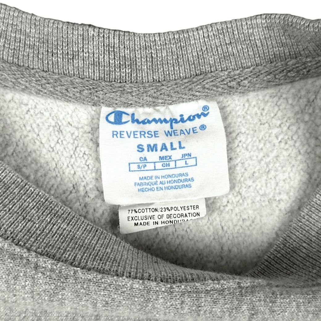 Champion Champion Sweatshirt Womens SMALL Gray Reverse Weave Pullover Size S / US 4 / IT 40 - 3 Thumbnail