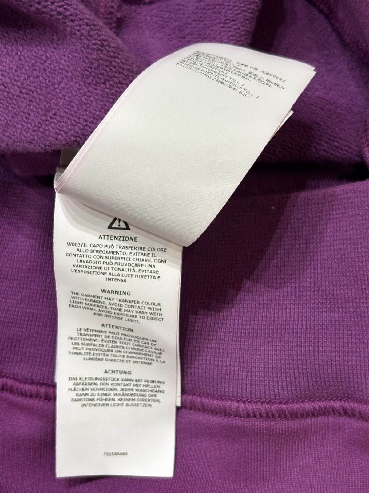 Stone Island Stone Island Magenta Hoodie Size US L / EU 52-54 / 3 - 7 Thumbnail