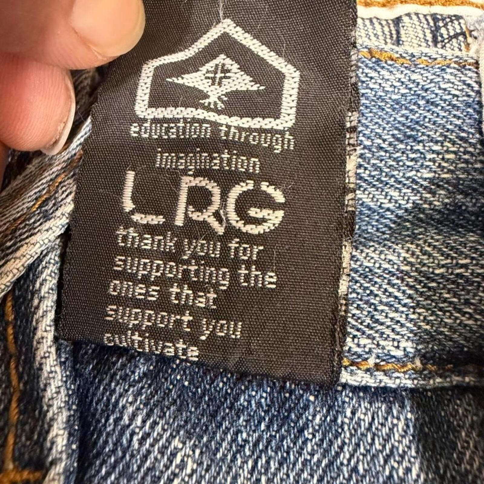 True Religion Vintage style LRG denim jeans Size US 30 / EU 46 - 7 Thumbnail