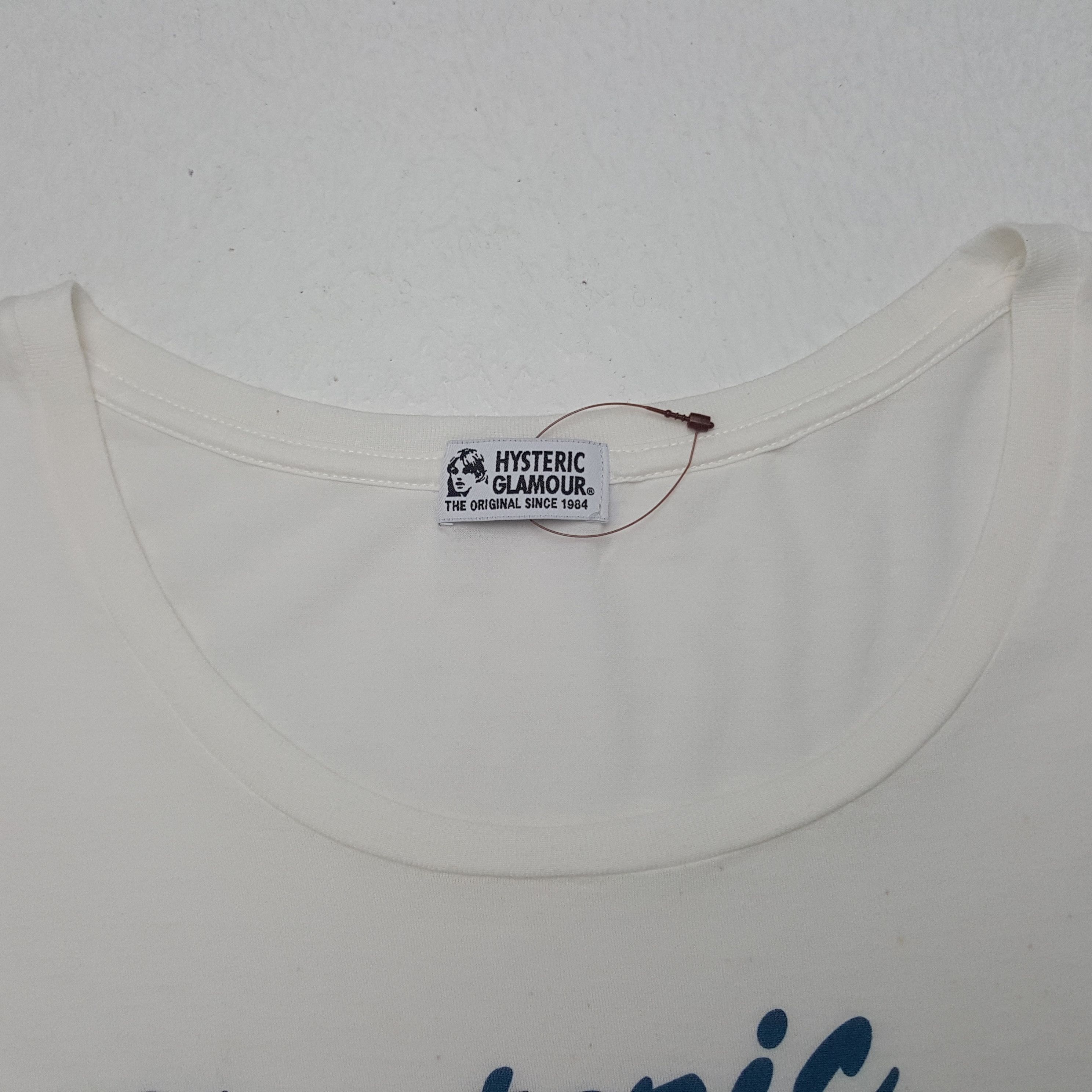 Hysteric Glamour × Japanese Brand × Vintage Vintage Hysteric Glamour Japanese Brand Parody Tshirt Size XS / US 0-2 / IT 36-38 - 4 Thumbnail
