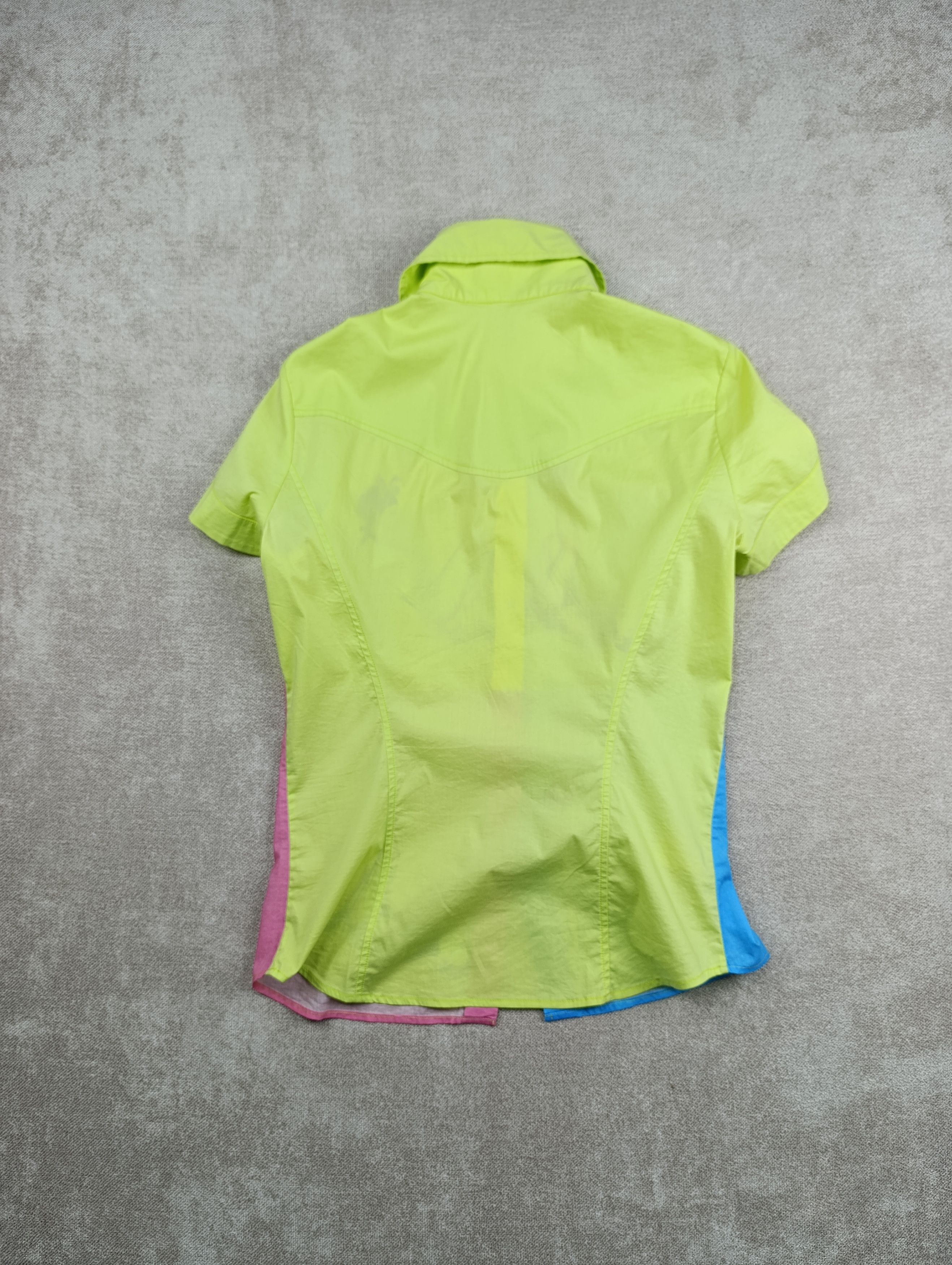 Versace Y2K DONATELLA VERSACE COLOURFUL 2000'S POP ART SHIRT Size M / US 6-8 / IT 42-44 - 12 Thumbnail