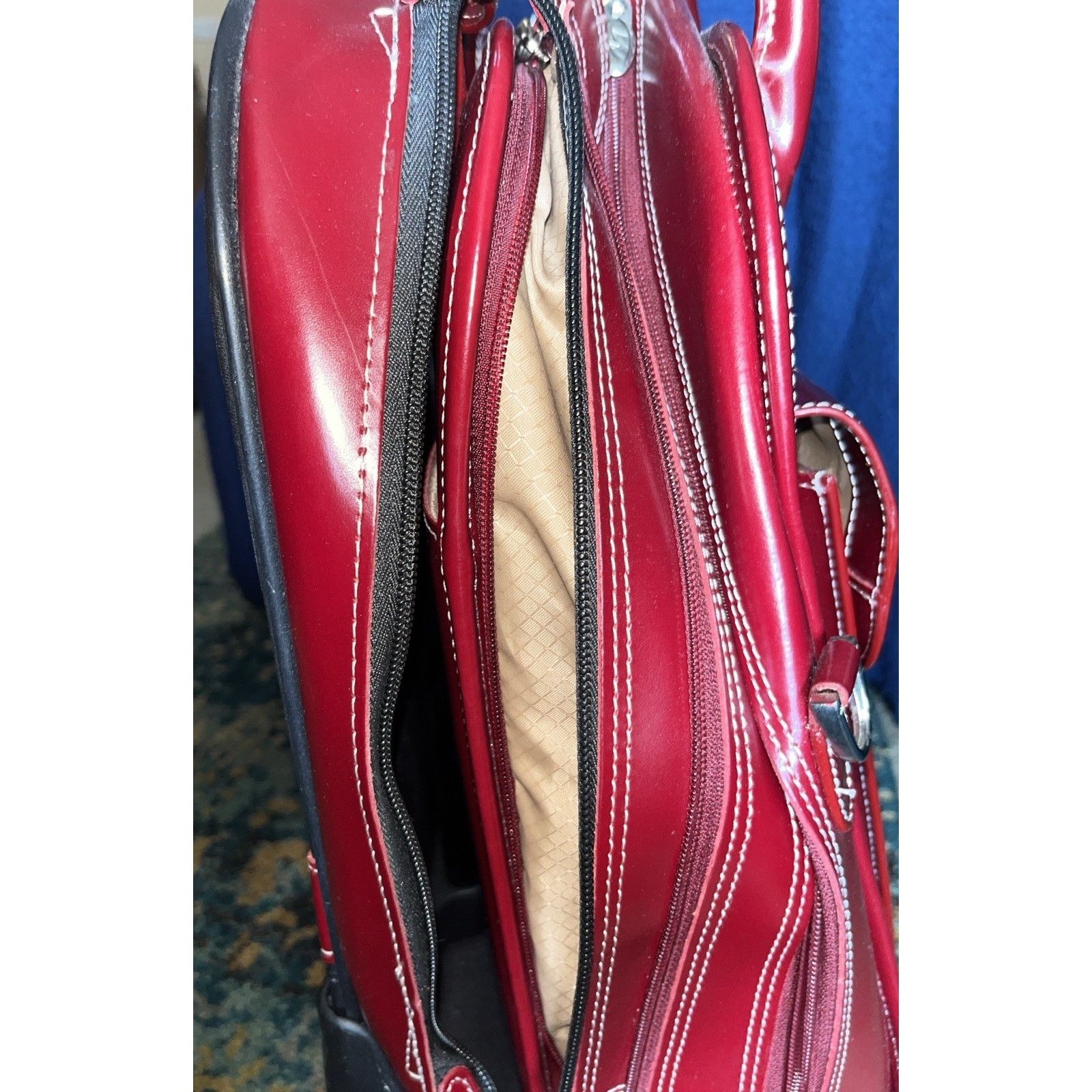 Other McKlein Leather Carry-On Detachable Roll-On Collapsible Size ONE SIZE - 14 Thumbnail