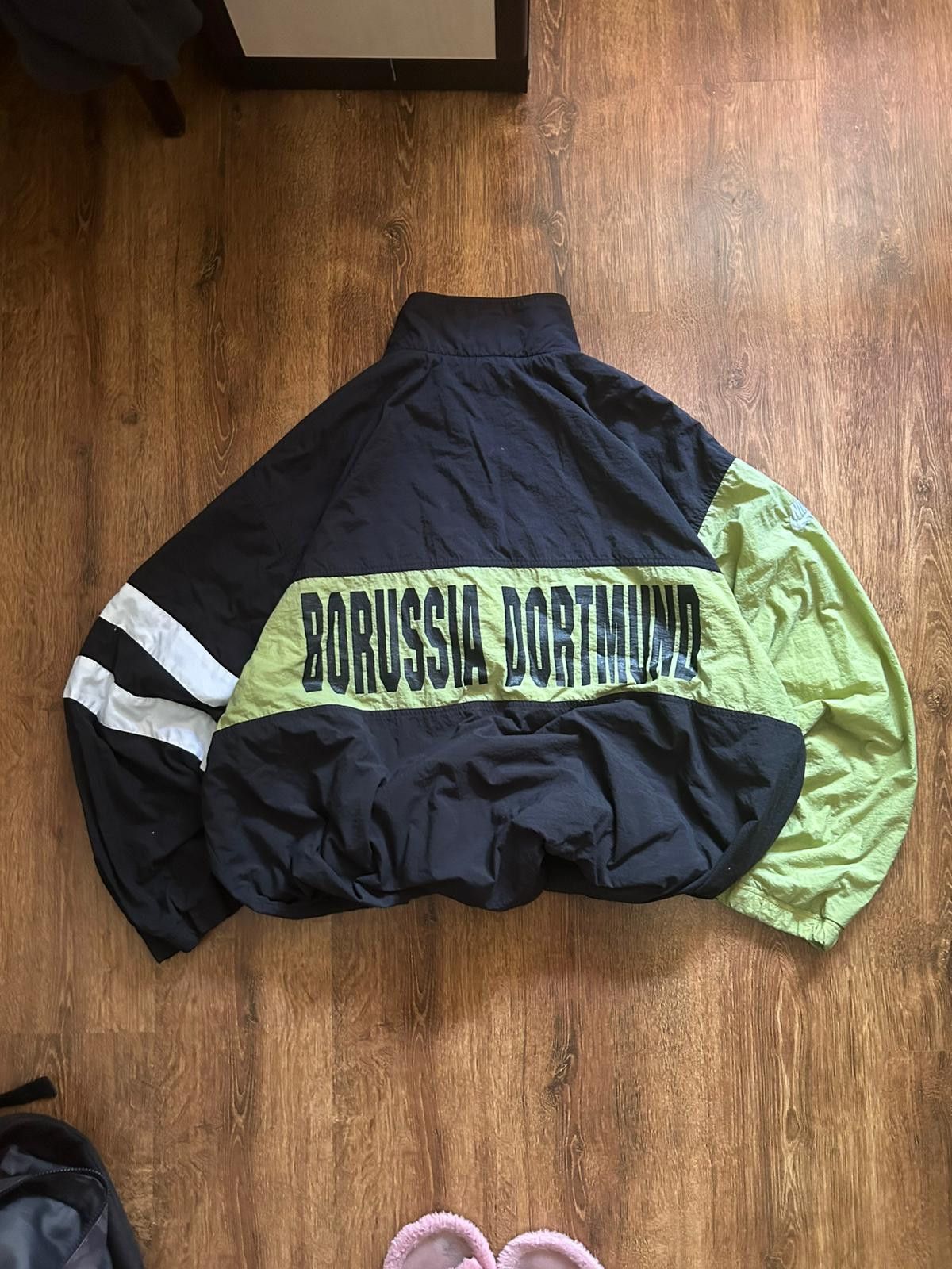 Nike Nike Borussia Dortmund Track Football Jacket 1995/1996 Size US XXL / EU 58 / 5 - 7 Thumbnail