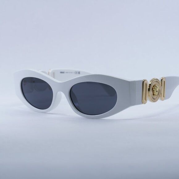 Versace 🕶️ New Versace VE4480U 314/87 Sunglasses - White Frame Size ONE SIZE - 4 Thumbnail