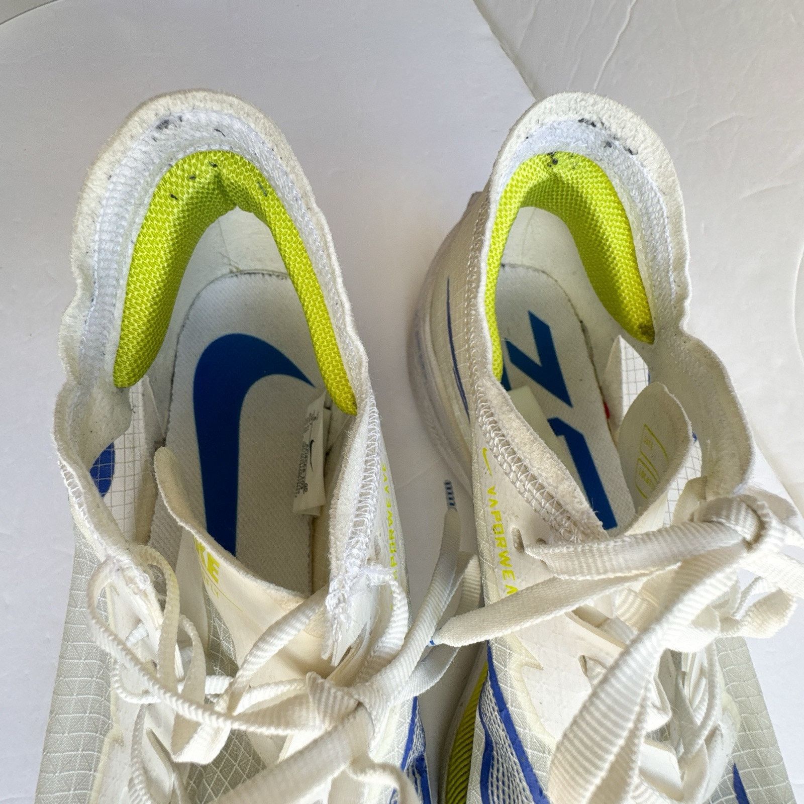 Nike Nike VaporFly White Blue ZoomX Next Mens Size 8 Box Included Size US 8 / EU 41 - 7 Thumbnail