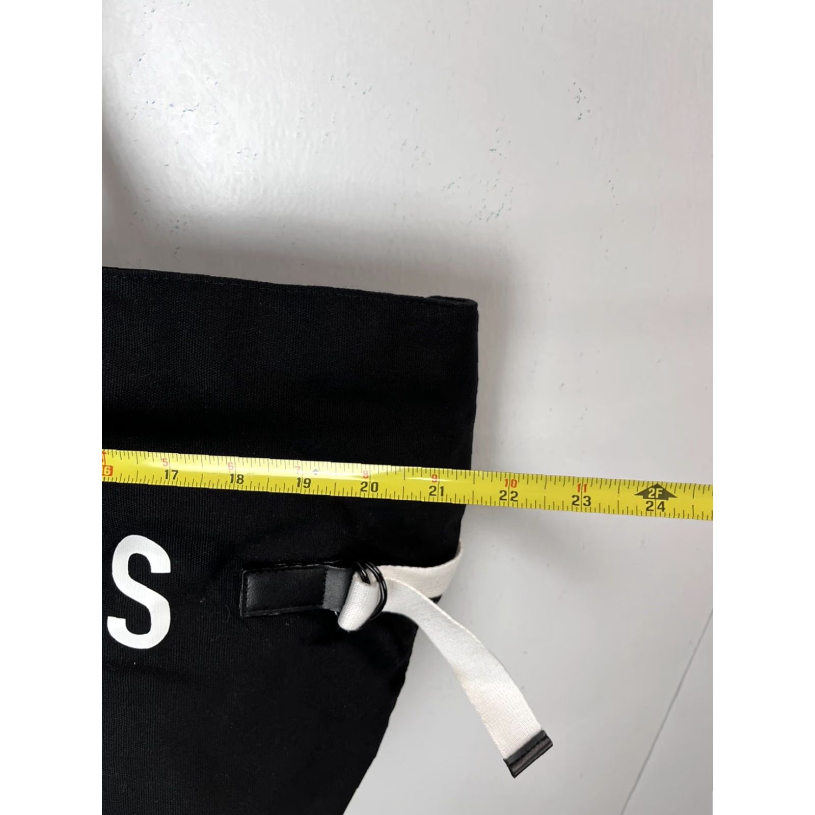Victoria's Secret Victoria's Secret Canvas Tote Bag Lined Black & White VGUC 15”x 21.5” Size ONE SIZE - 5 Thumbnail