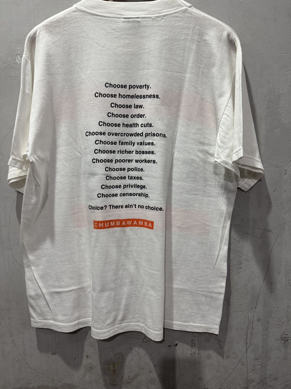 Band Tees Vintage Chumwamba Size US M / EU 48-50 / 2 - 7 Thumbnail
