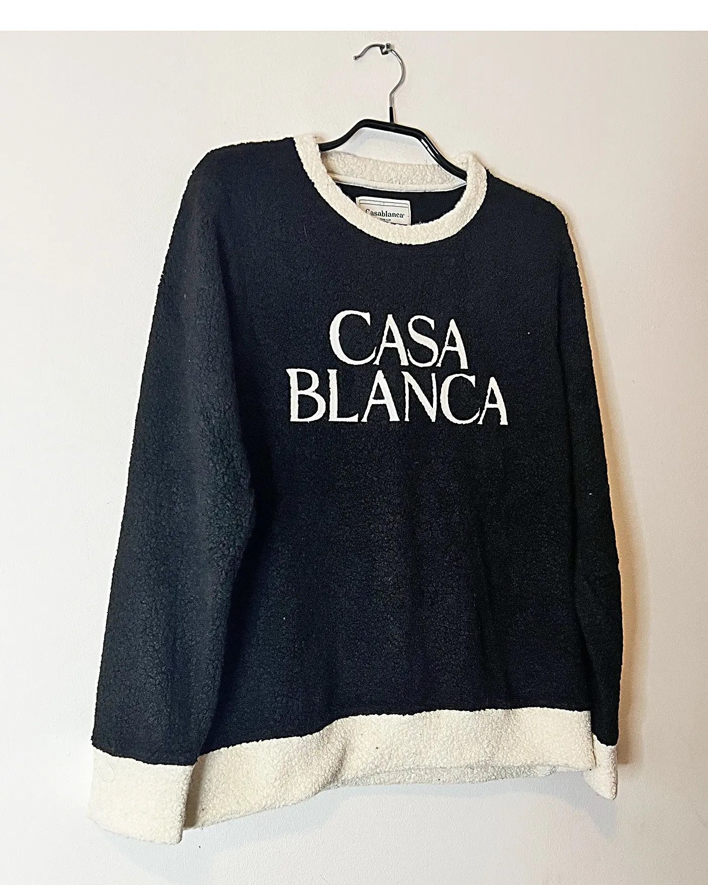 Casablanca Runway AW'21Terry Embroidered Sweatshirt Size US M / EU 48-50 / 2 - 3 Thumbnail