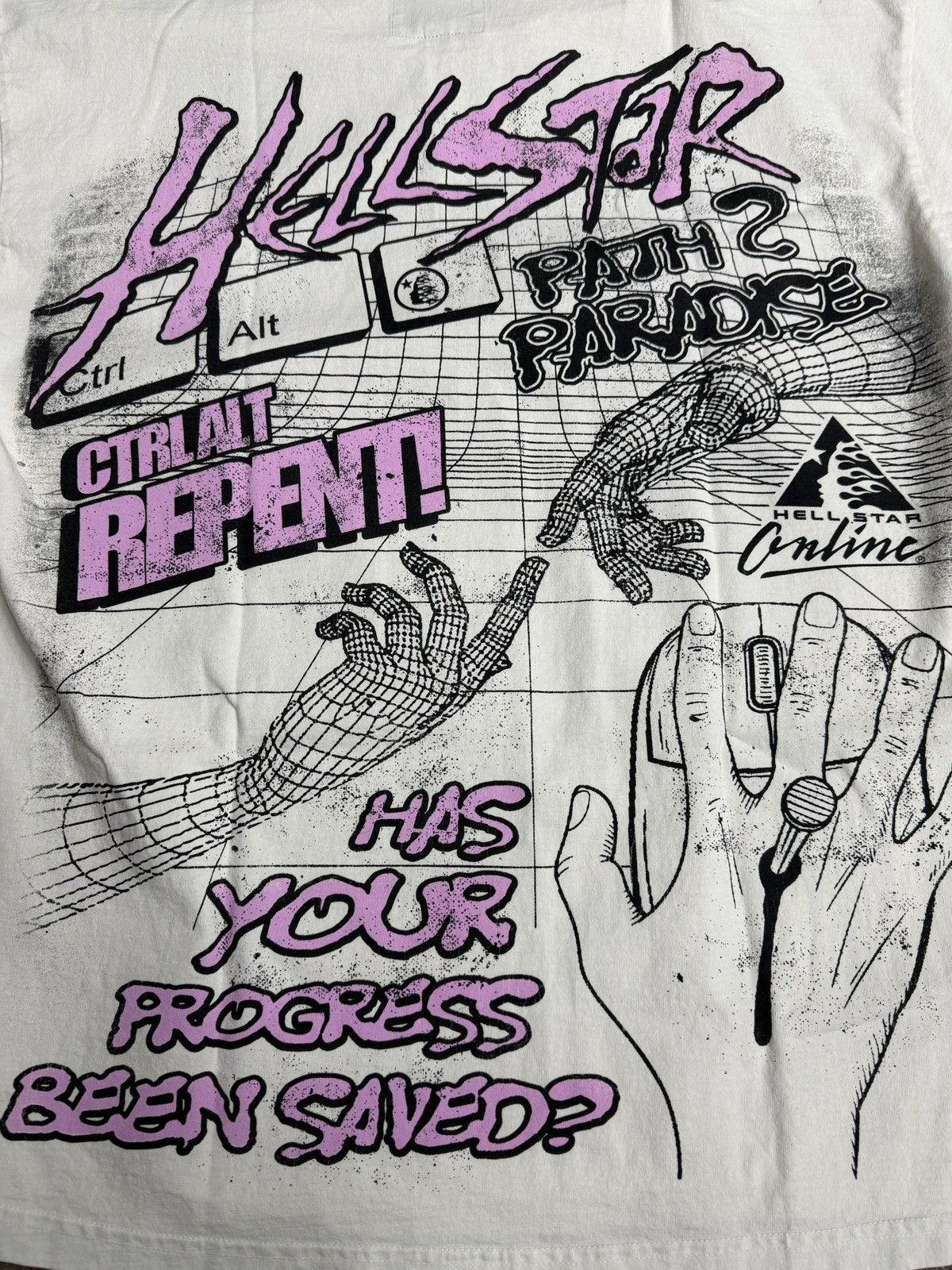 HELLSTAR Hellstar Online T-shirt Size US L / EU 52-54 / 3 - 4 Thumbnail