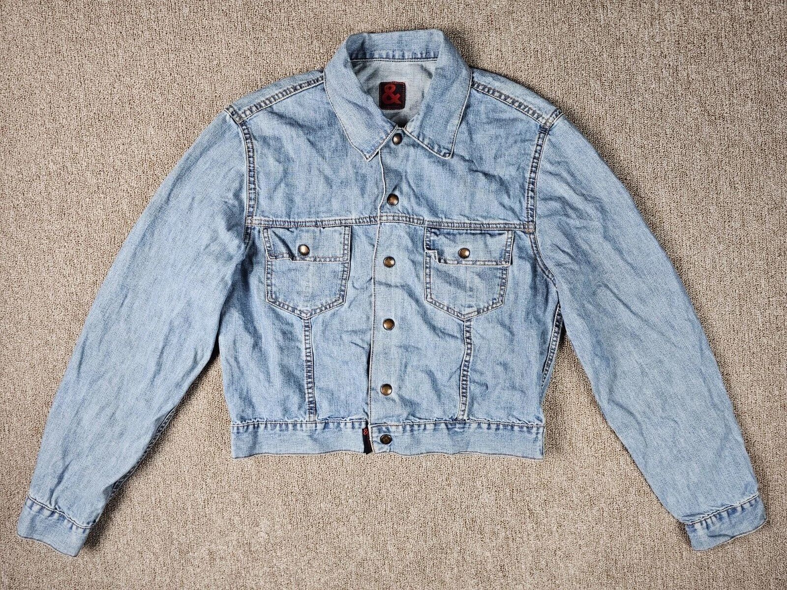 Vintage 90s Dolce & Gabbana Cropped Denim Jacket
