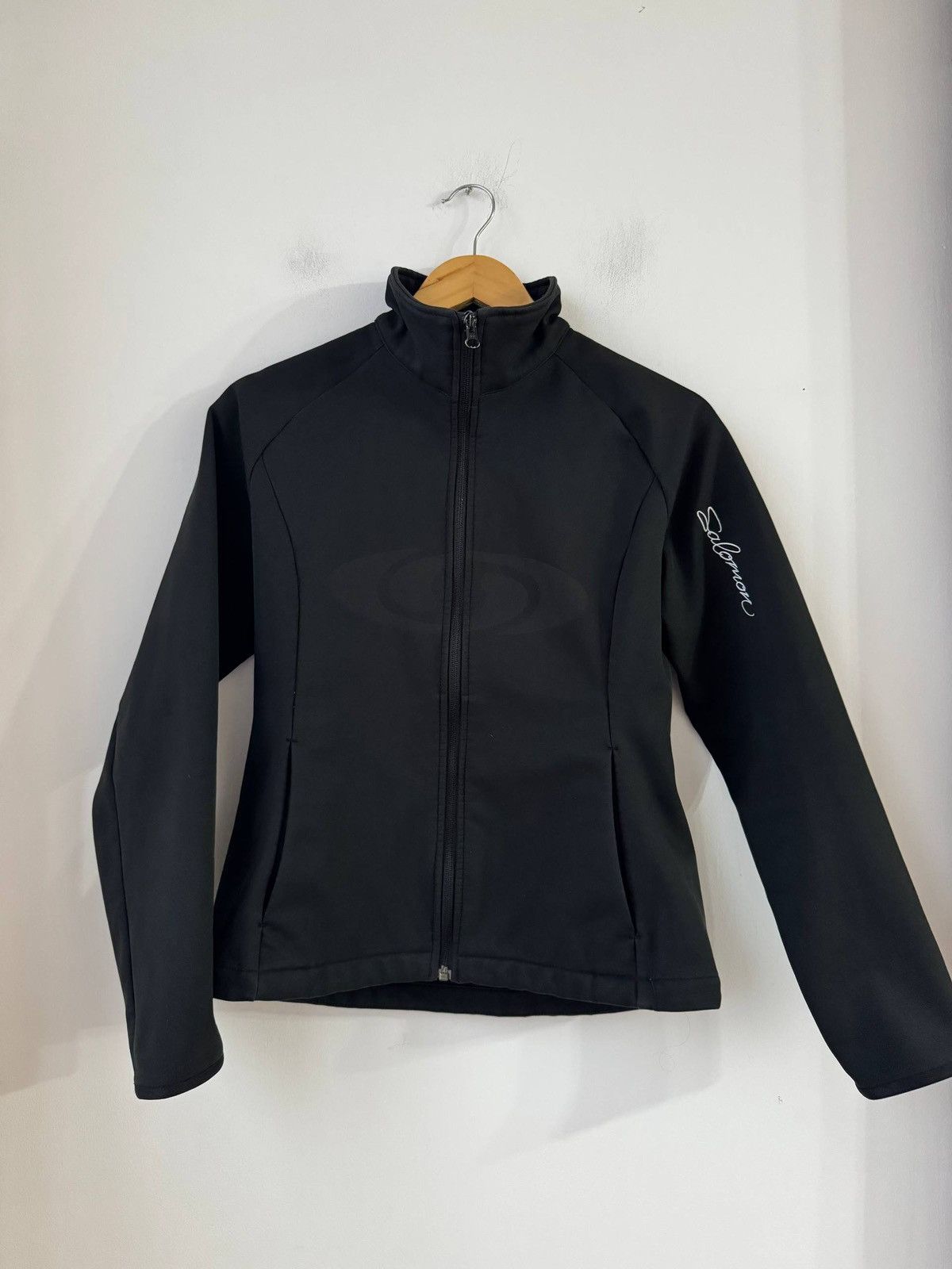 Salomon Salomon Women’s Softshell Full-Zip Jacket - Black - Size S Size S / US 4 / IT 40 - 1 Thumbnail