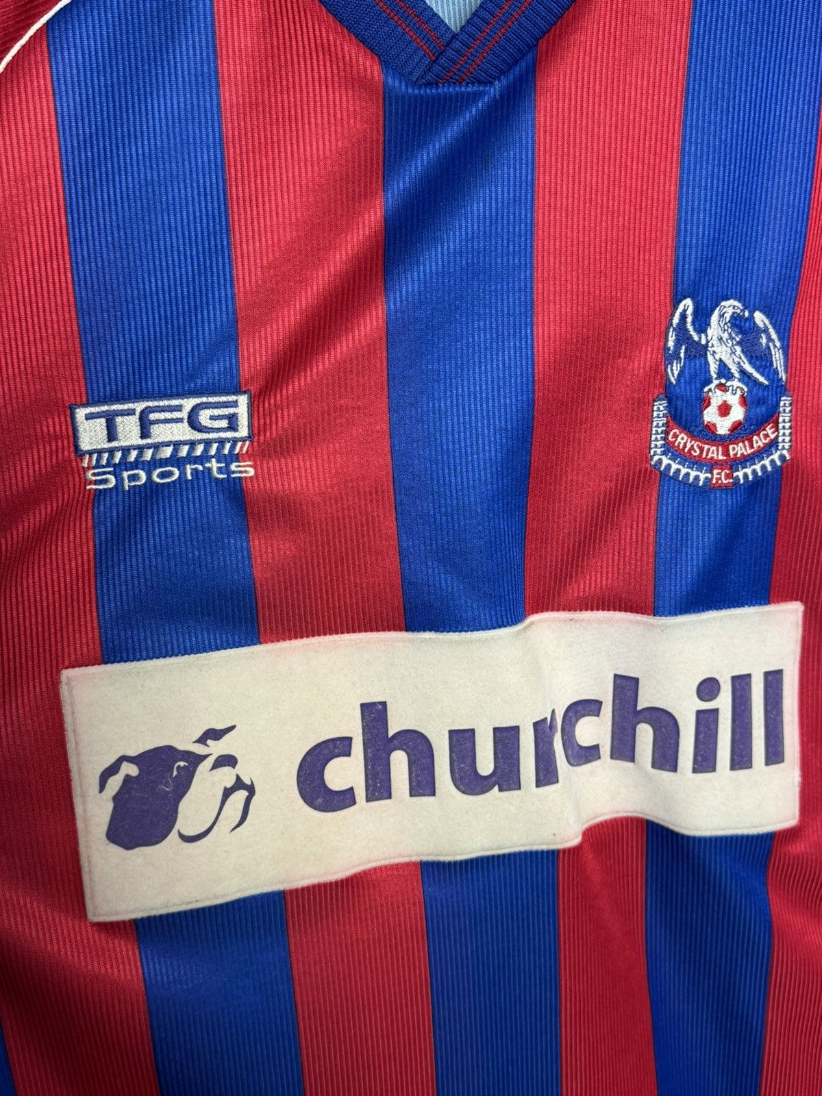 Other Crystal Palace 99/00 Home Football Jersey Size US S / EU 44-46 / 1 - 3 Thumbnail