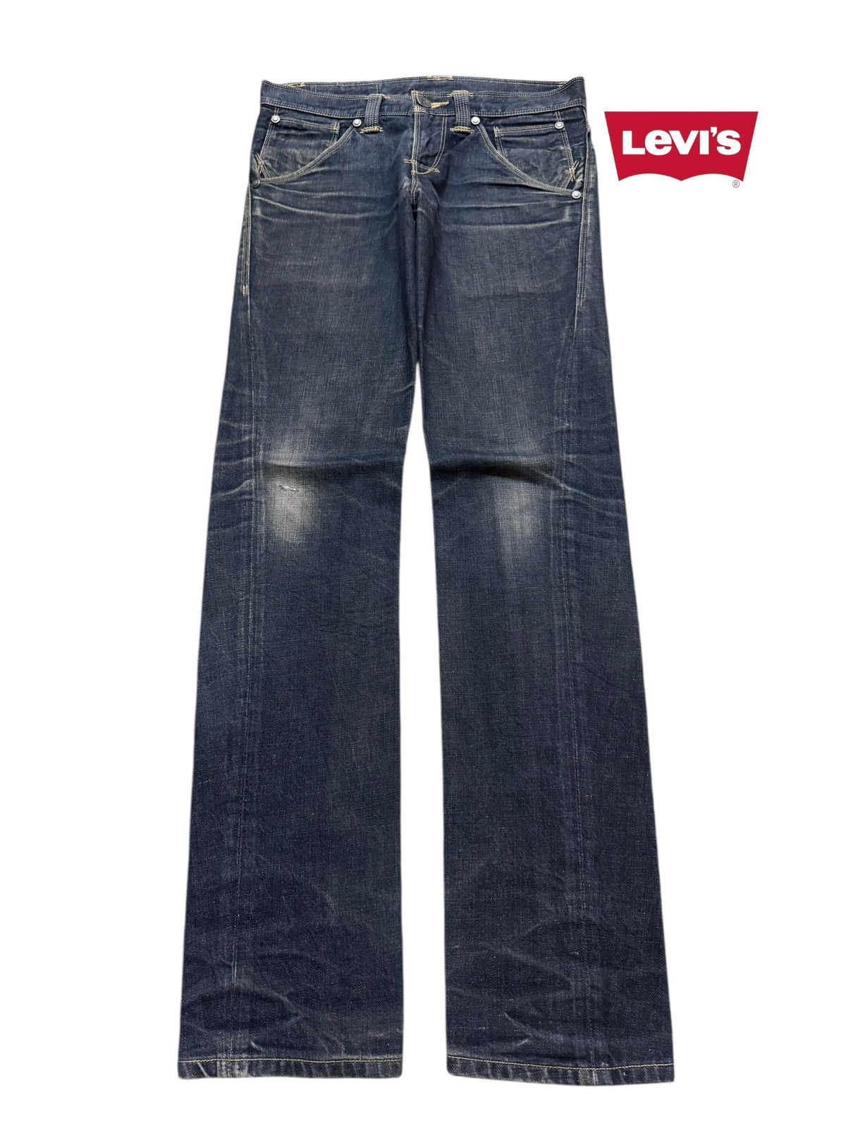 Levi's Vintage 90s Levis Engineered Faded Wash Twisted Leg Size US 31 - 1 Thumbnail